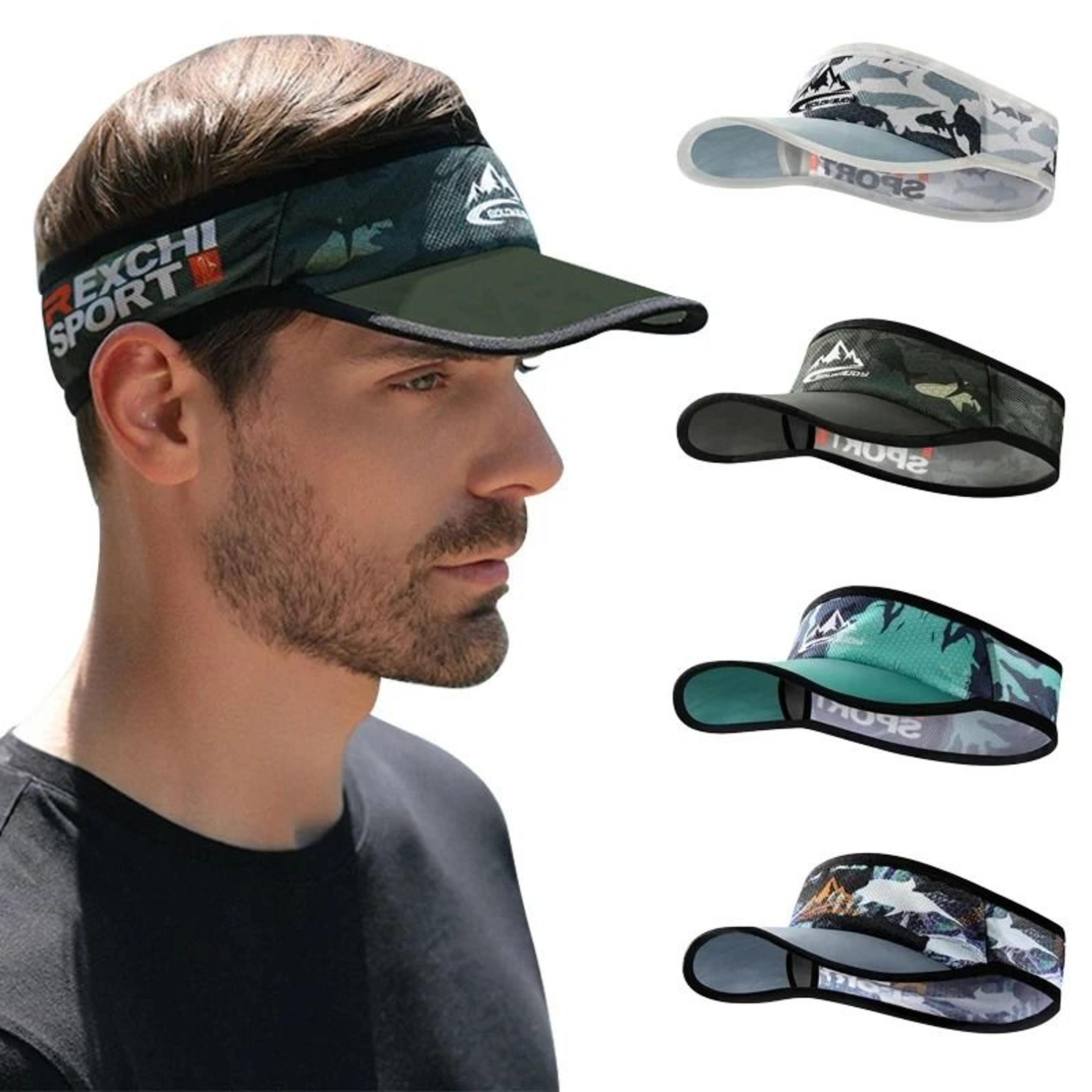 high-performance cooling stretchy sun visor