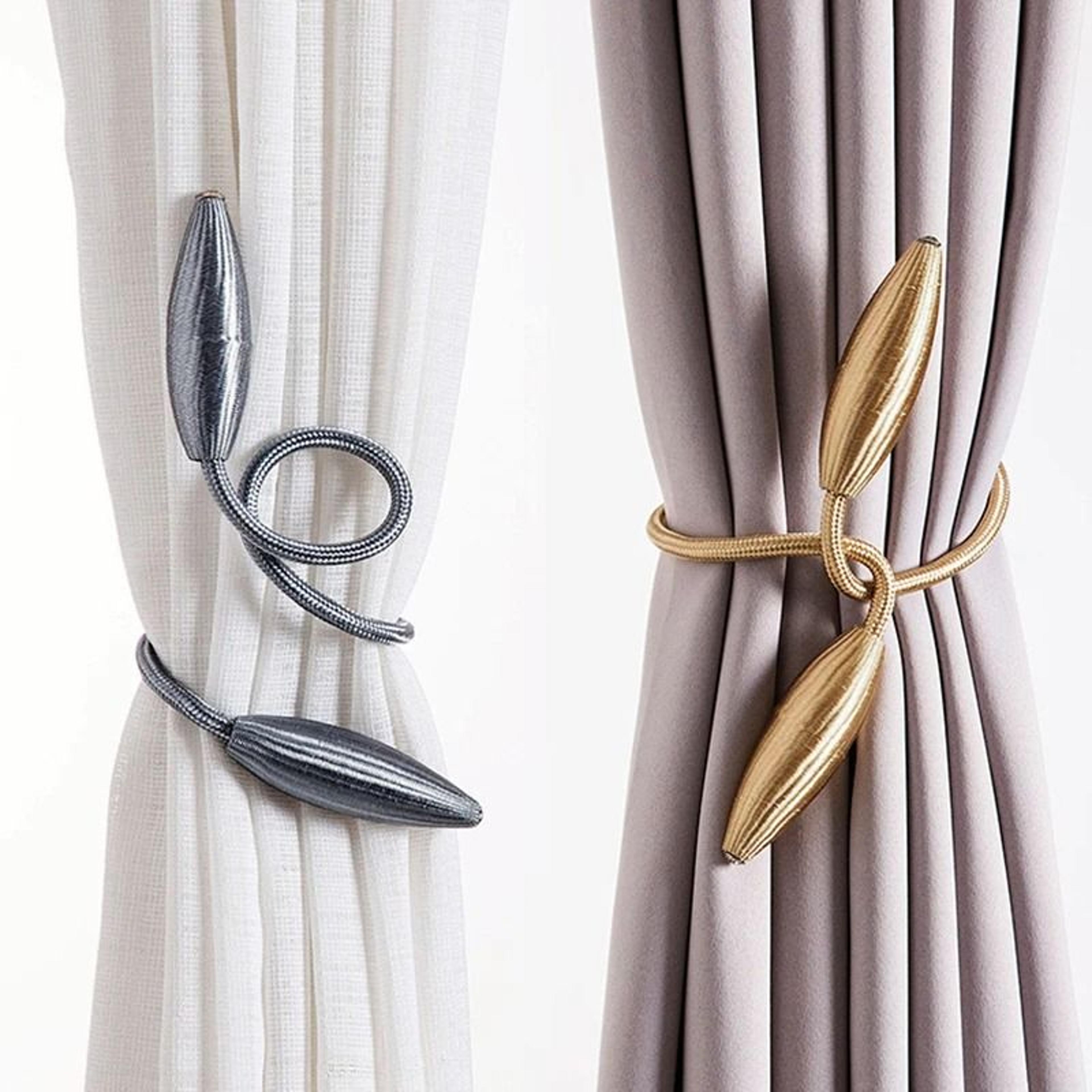 arbitrary shape curtain tieback