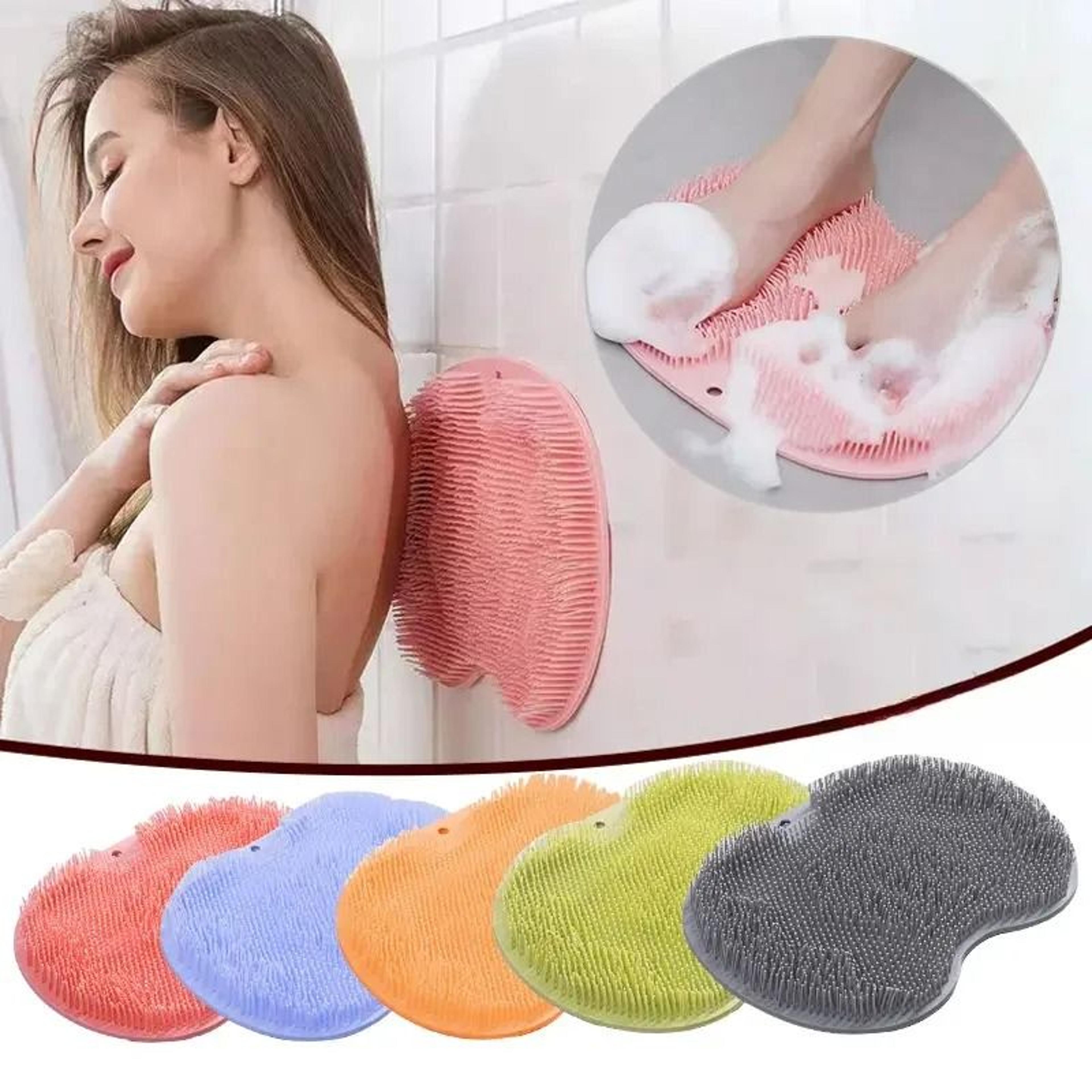non-slip bath exfoliator for home spa & bathroom safety