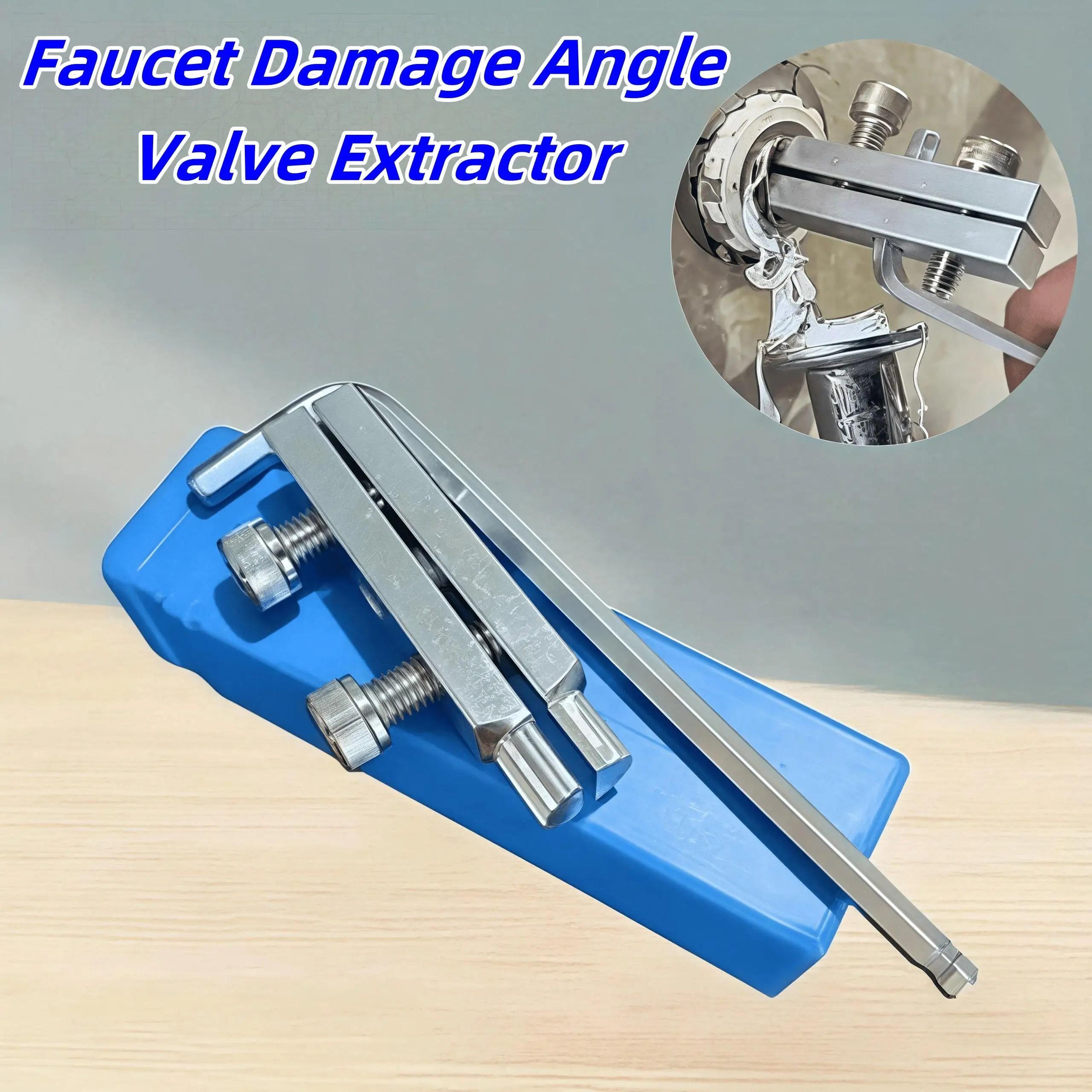 steel plug valve & broken screw remover for plumbers