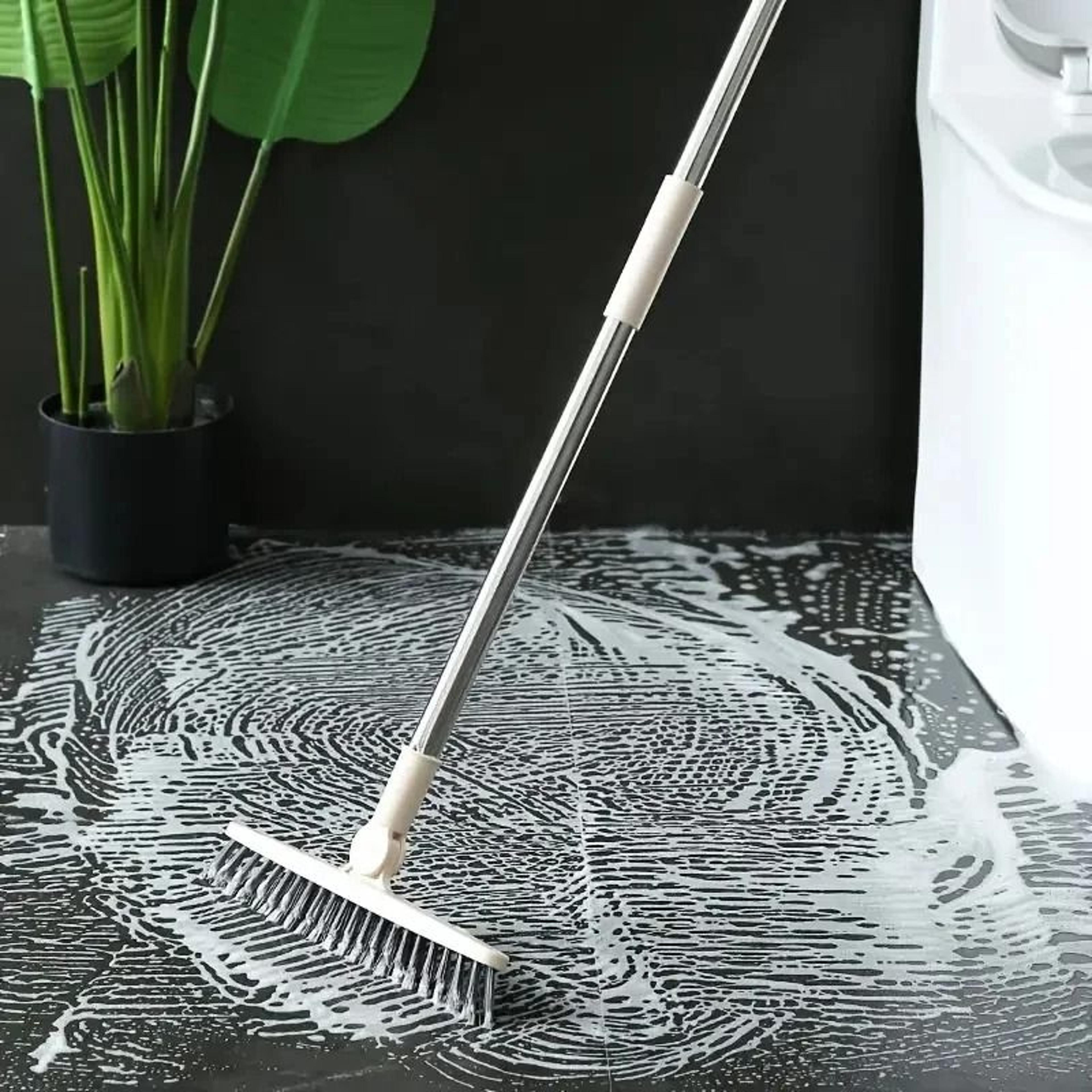 home floor and seam brush - bathroom tile corner and crevice mop for no dead space cleaning