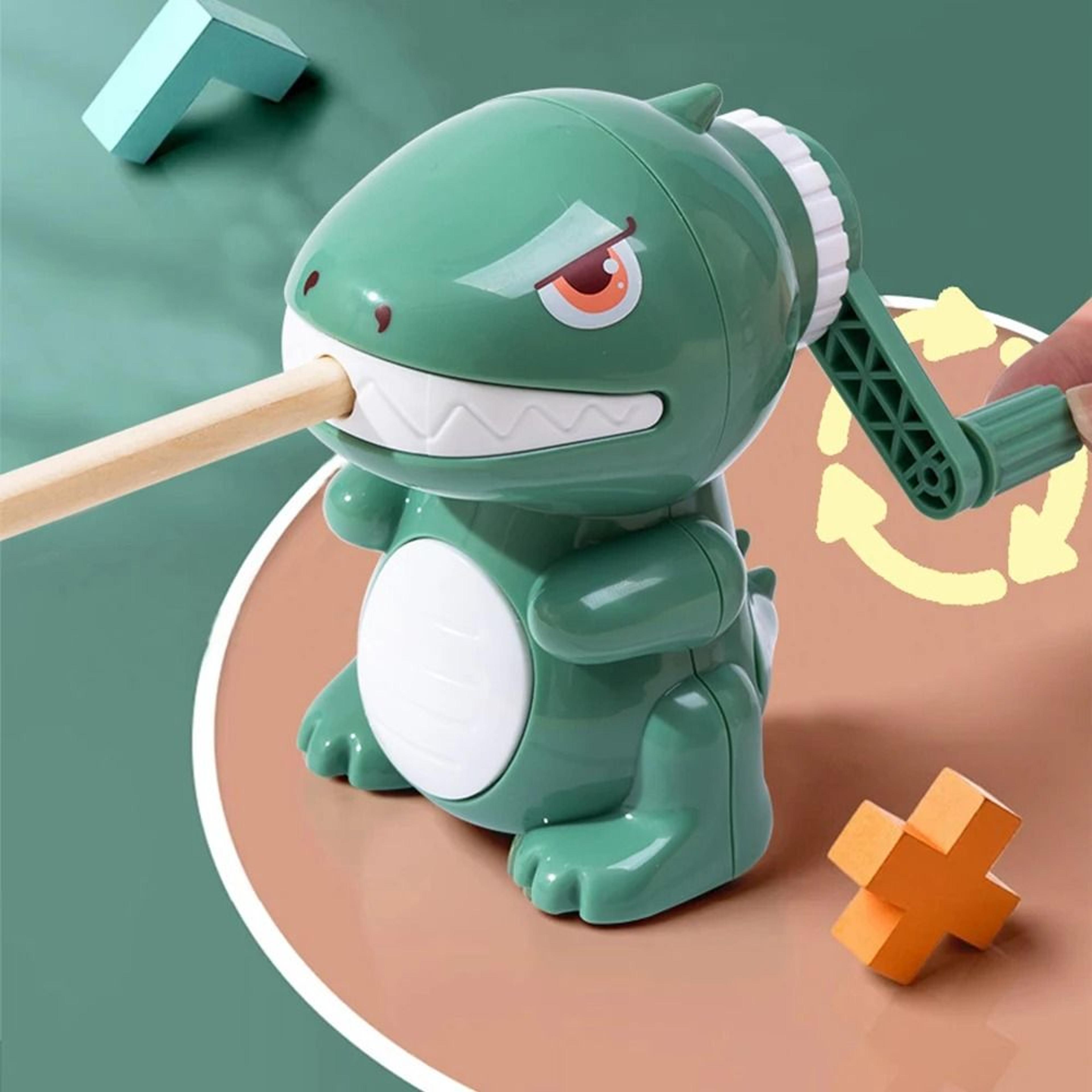 dinosaur manual pencil sharpener – fast sharpening cartoon tool for kids