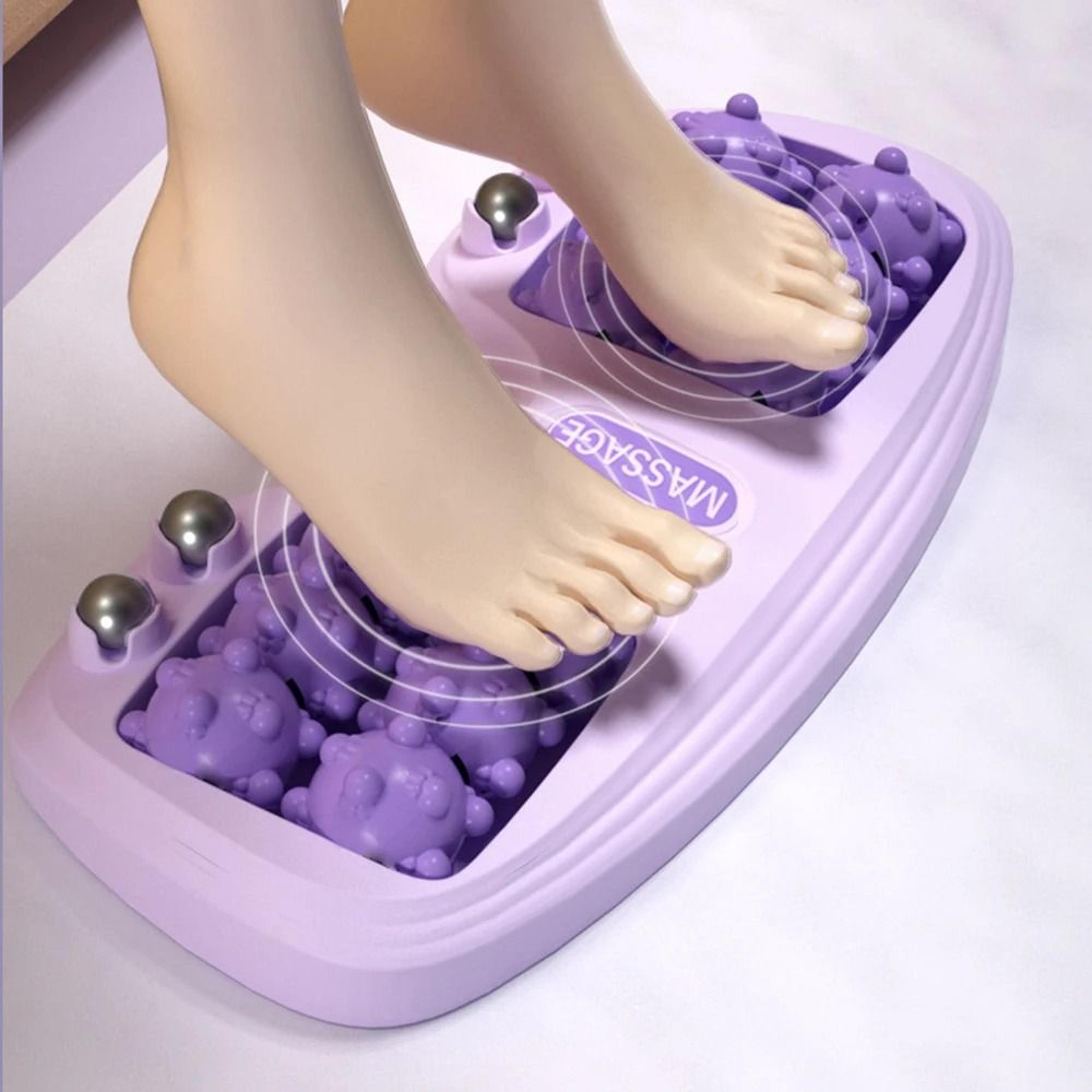 multi-point foot roller massager – magnetic bead foot therapy for deep relief