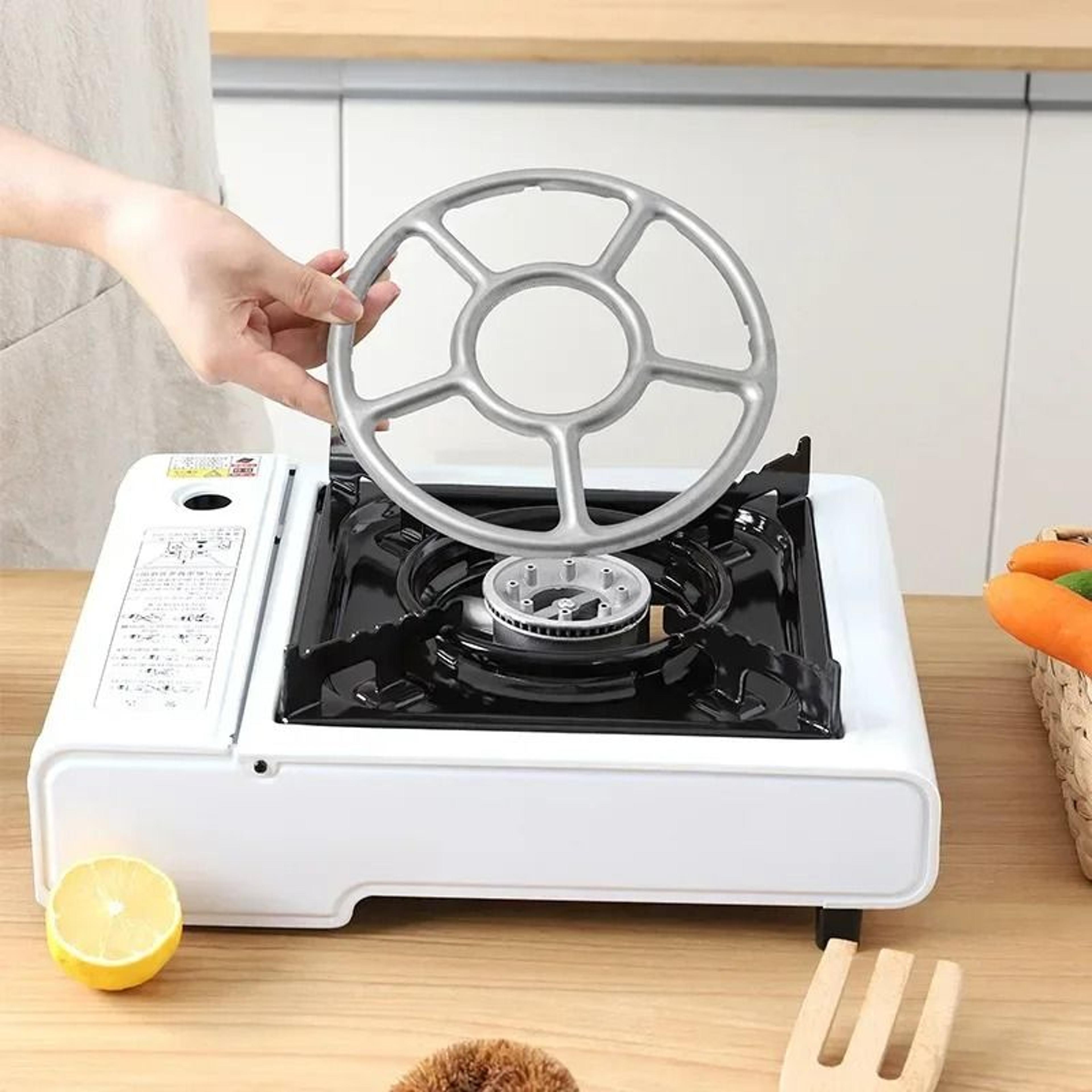 gas stove auxiliary bracket – universal stainless iron anti-slip pot support