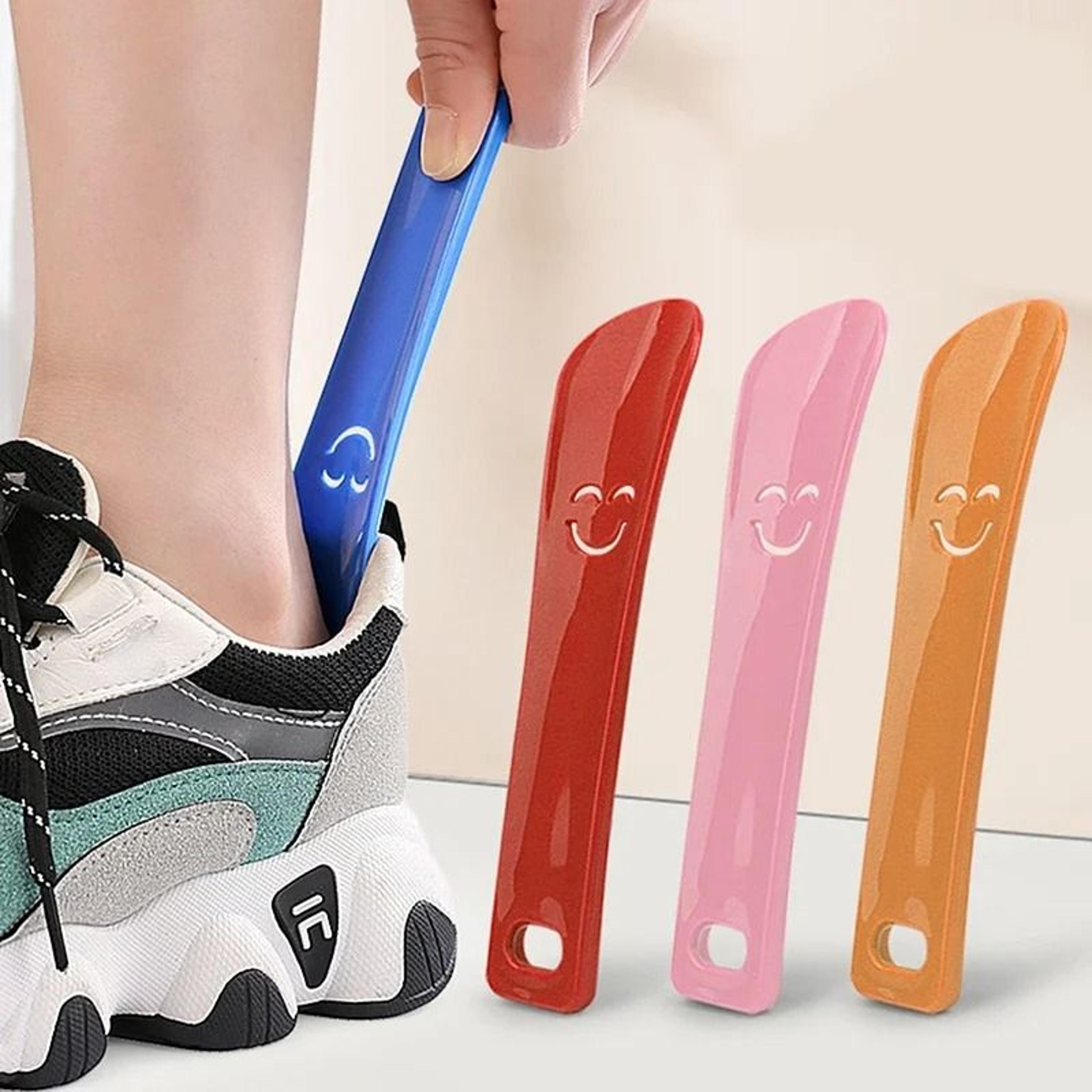 6-inch travel shoe horn – portable flexible shoe lifter & heel protector