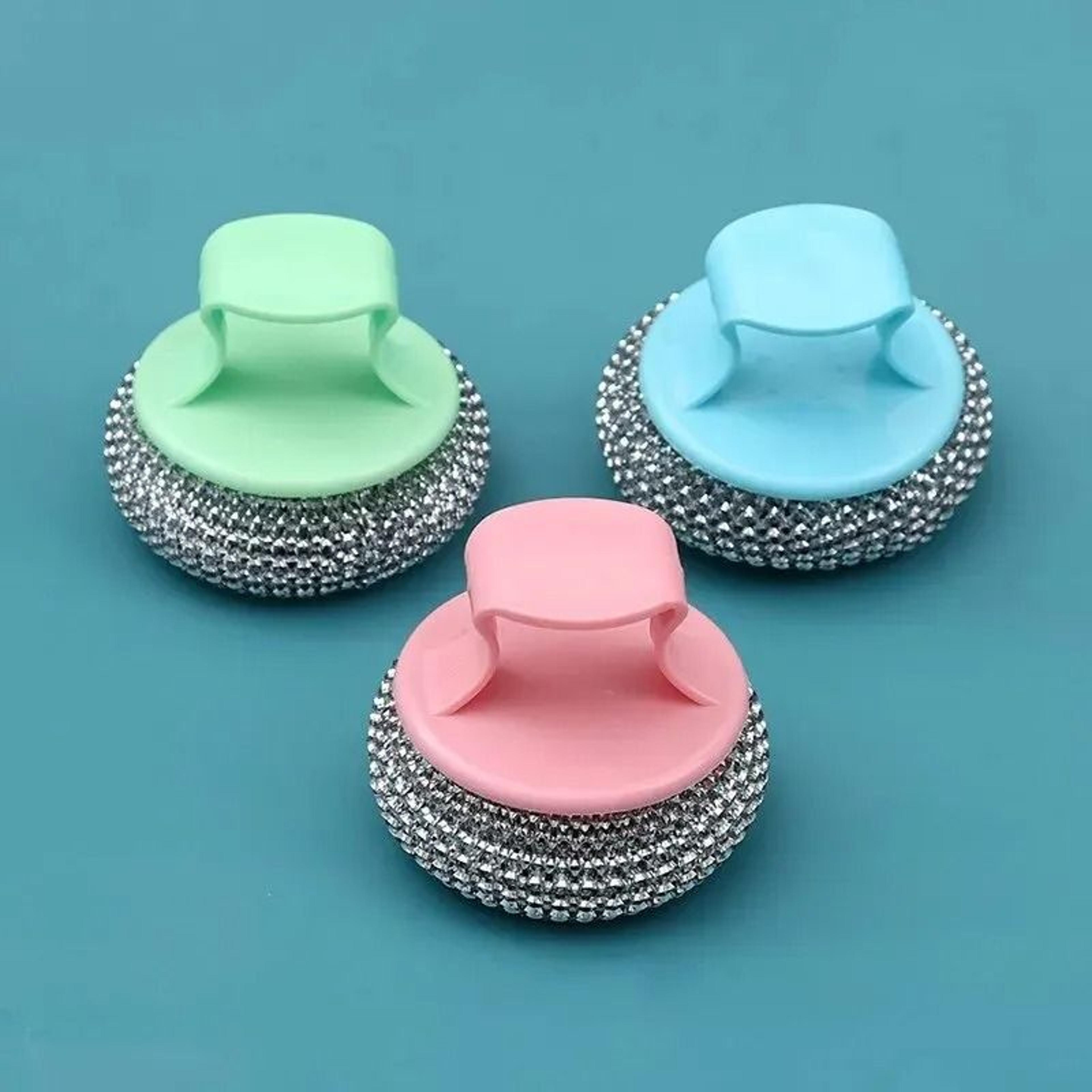 detachable cleaning ball brush – heavy-duty pot, dish & kitchen scrubber