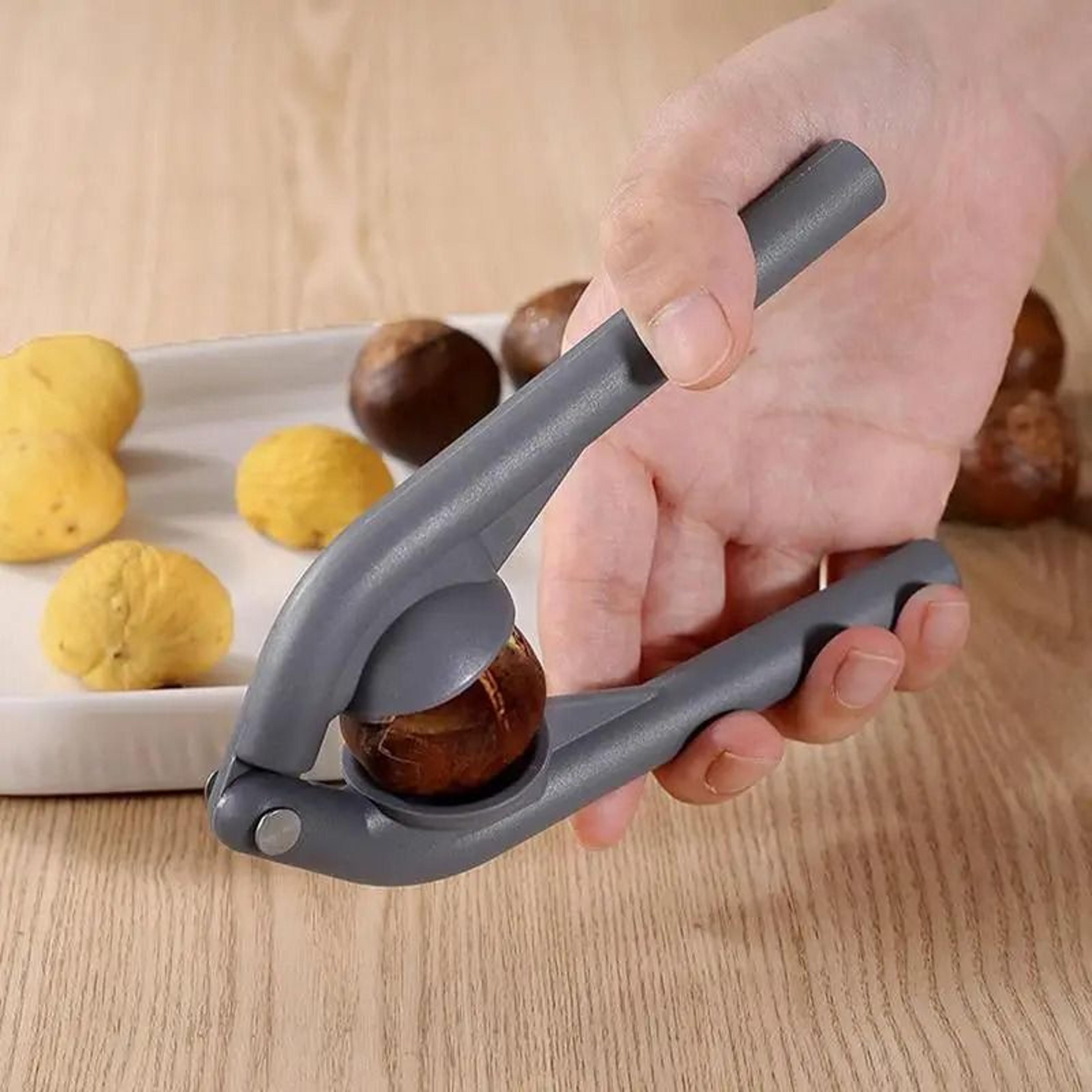 chestnut open clip – multipurpose nutcracker & shelling cutter