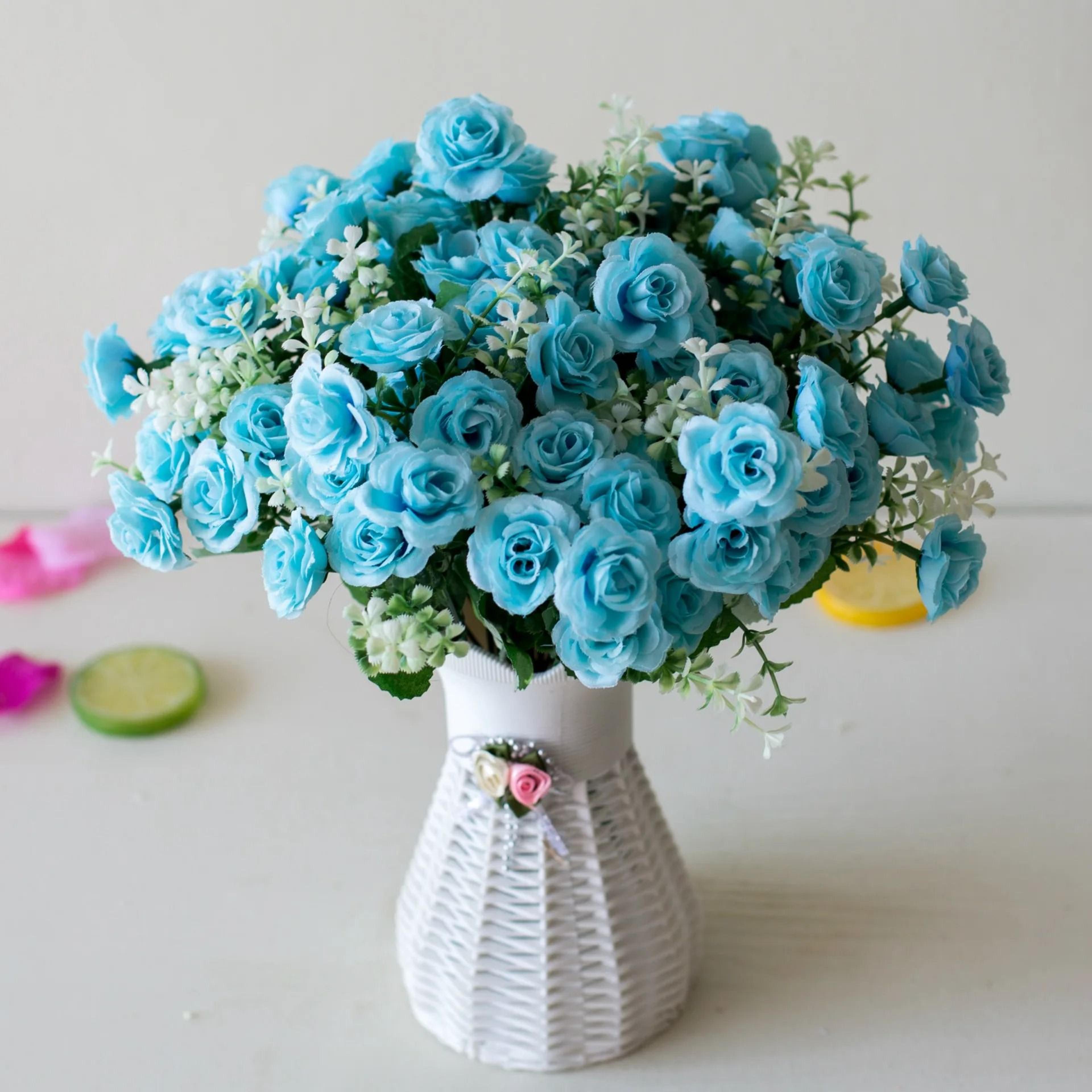 heritage silk mini rose cluster