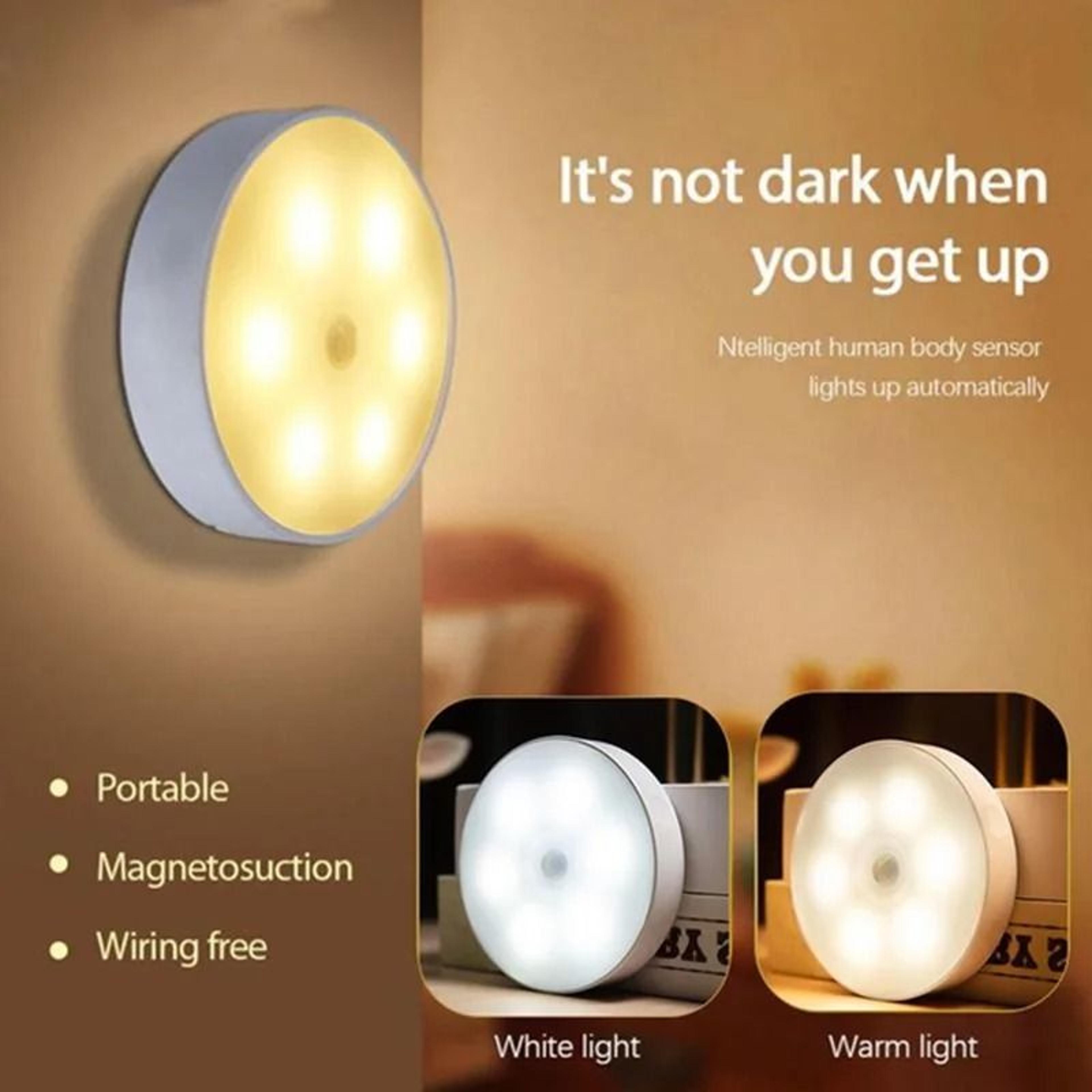 pir motion sensor led night light – wireless smart home lighting