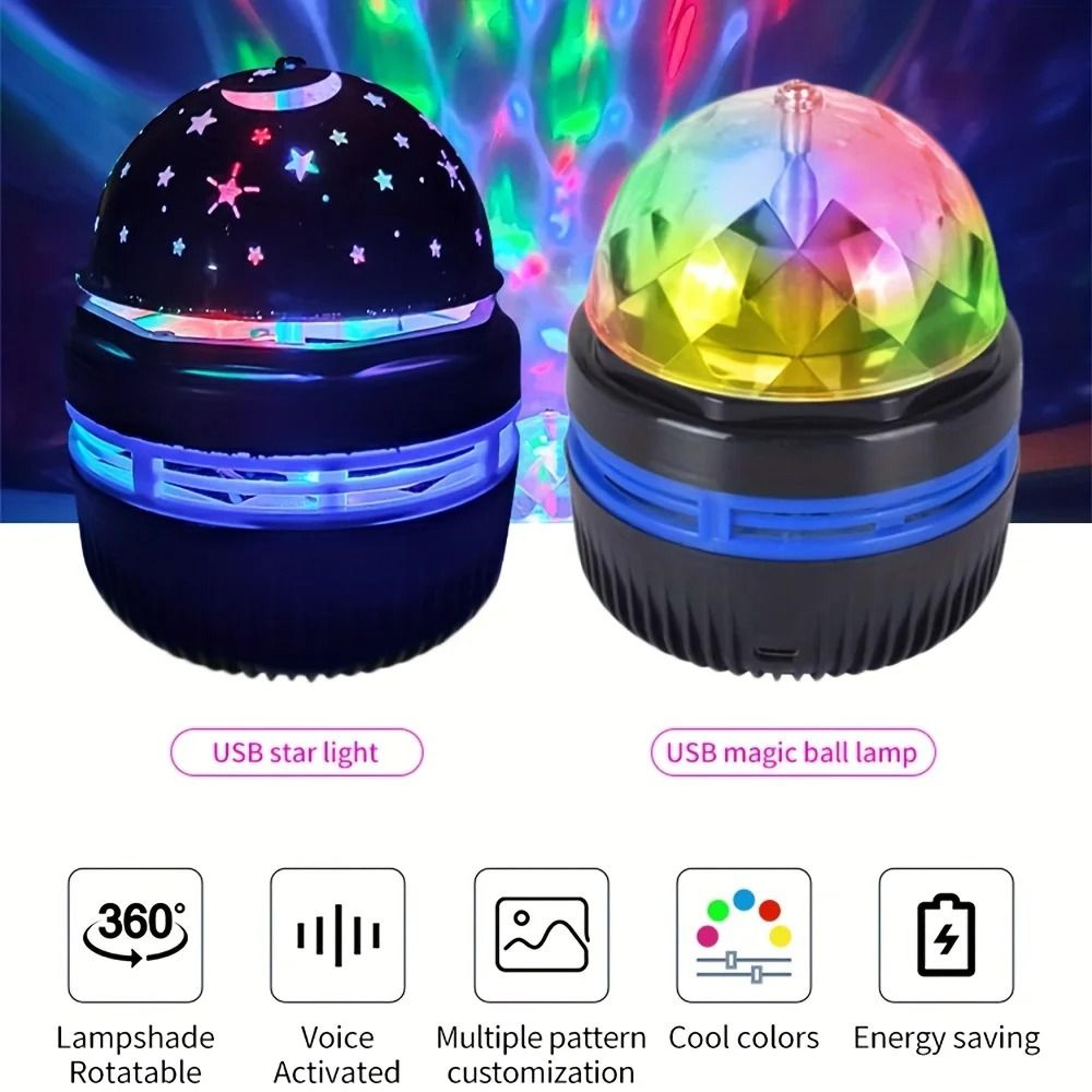 universal galaxy starry sky projector with 360-degree rotation