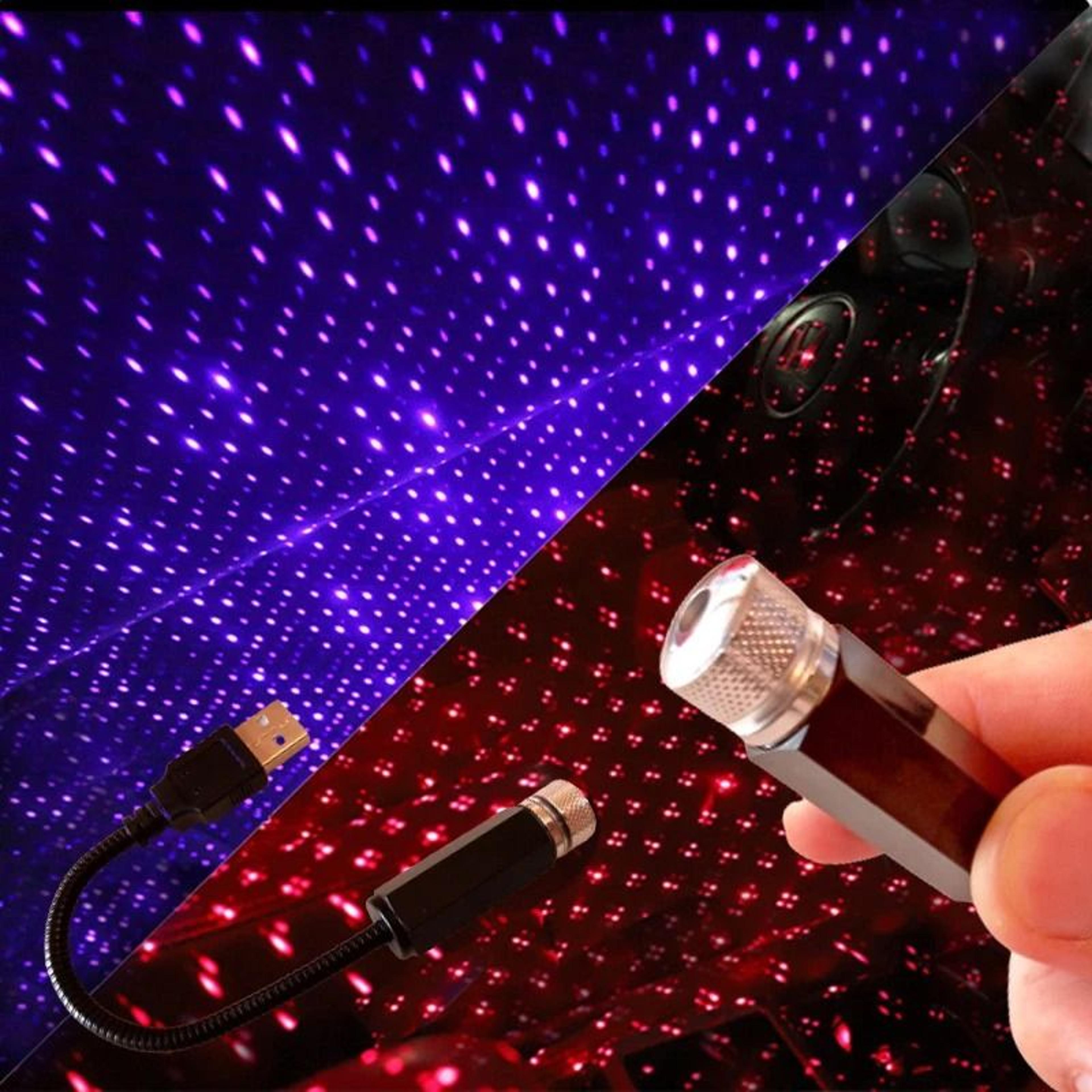 car romantic led starry sky night light