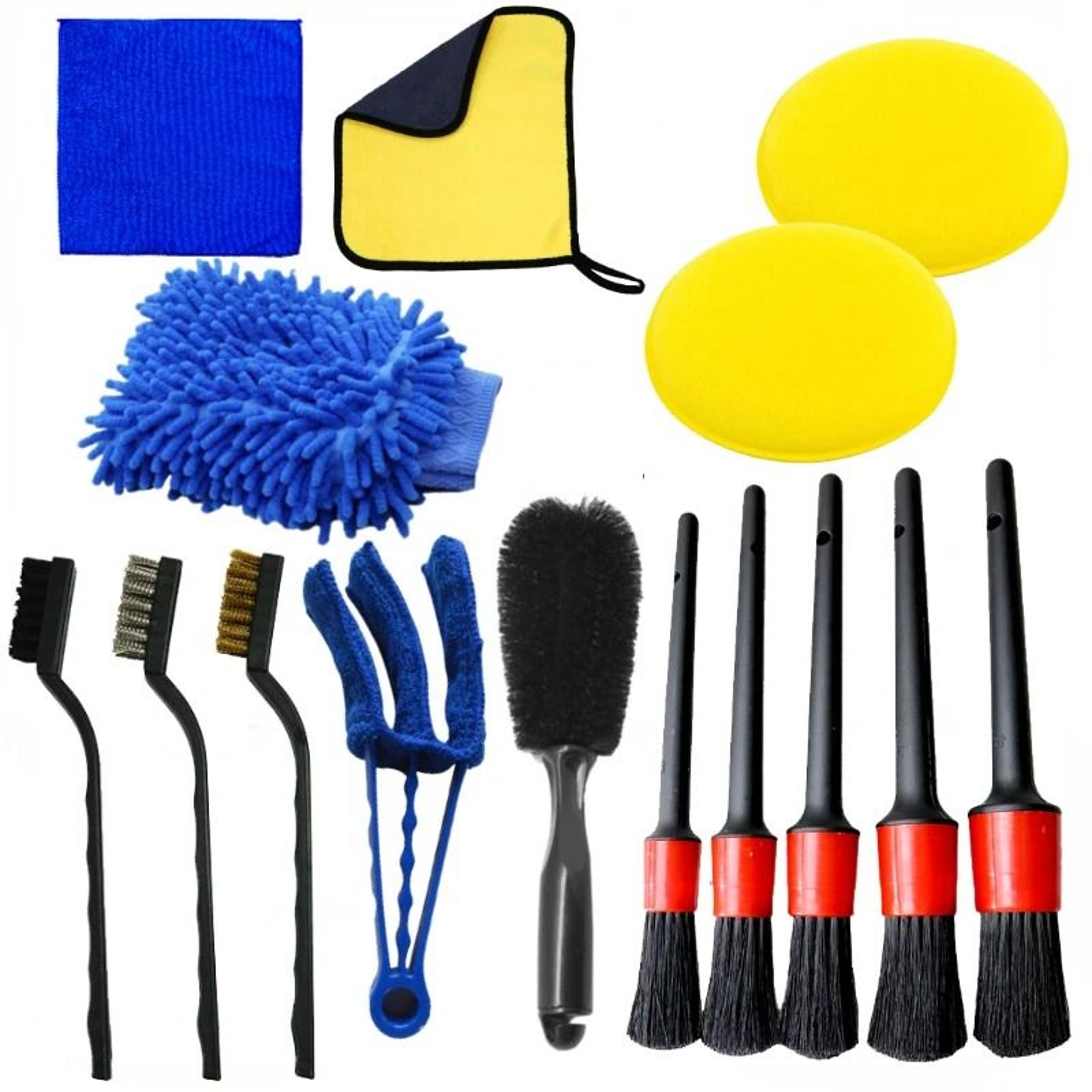 auto detail clearance brush set