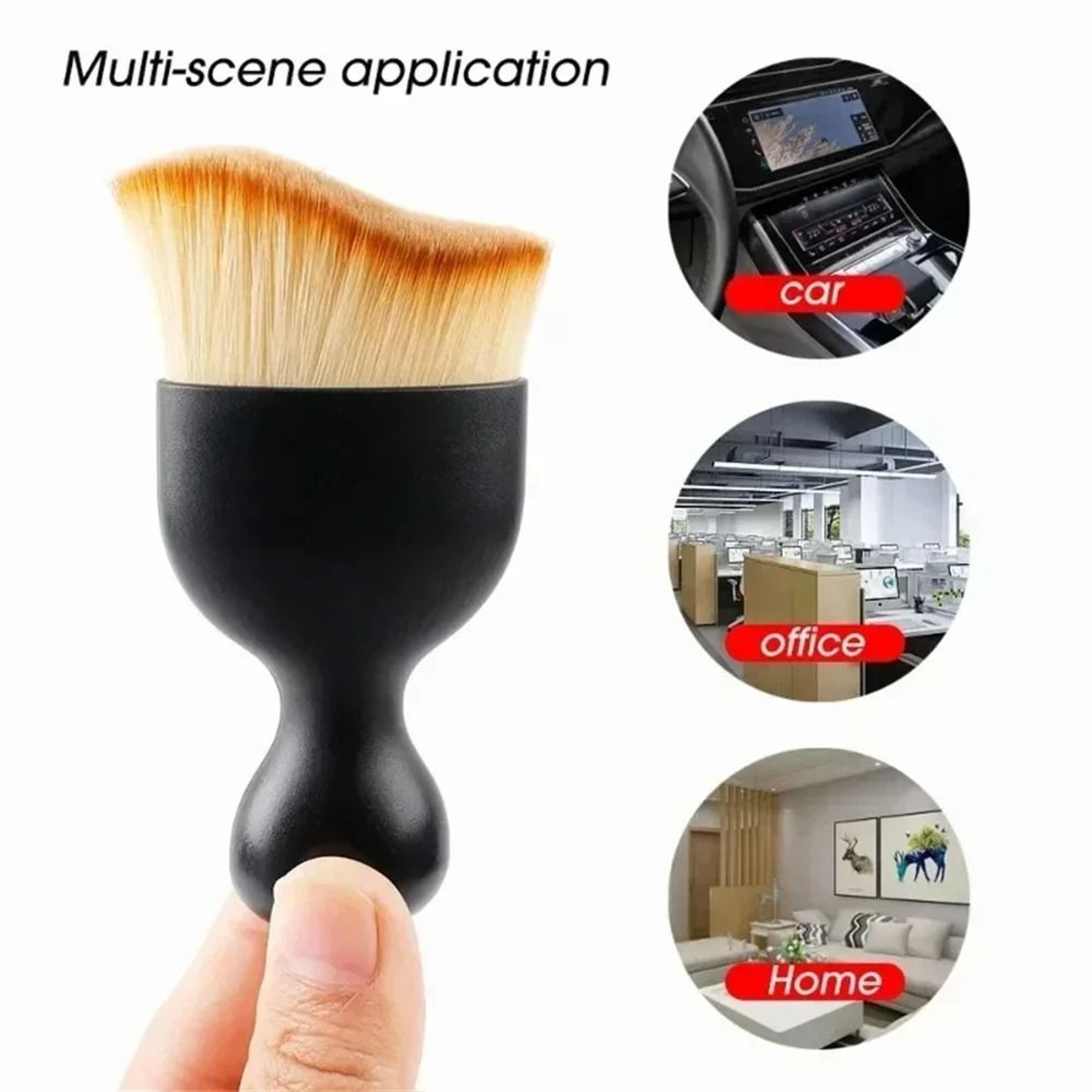 car vent cleaning soft brush with casing