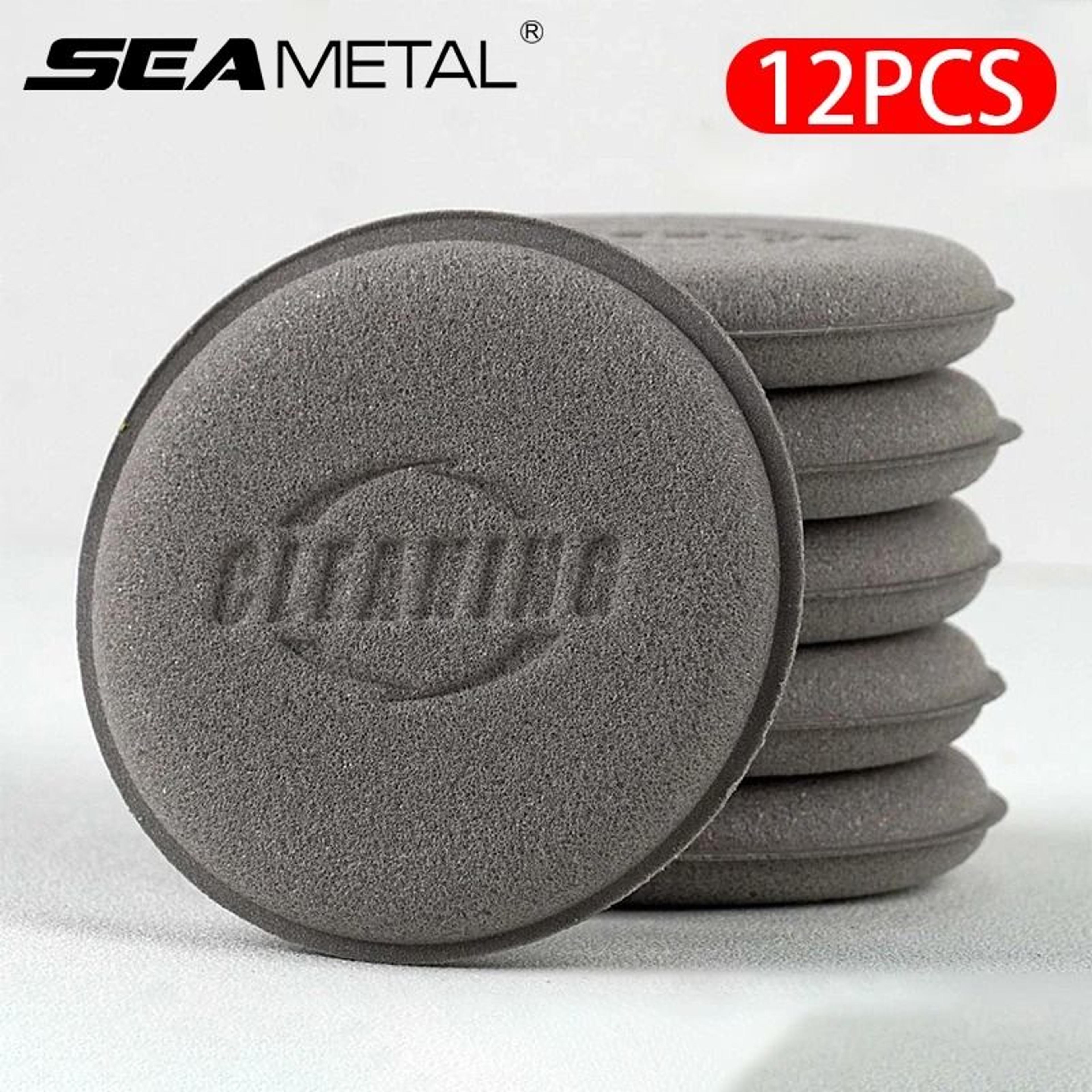 12-piece high-density waxing & polishing sponge set