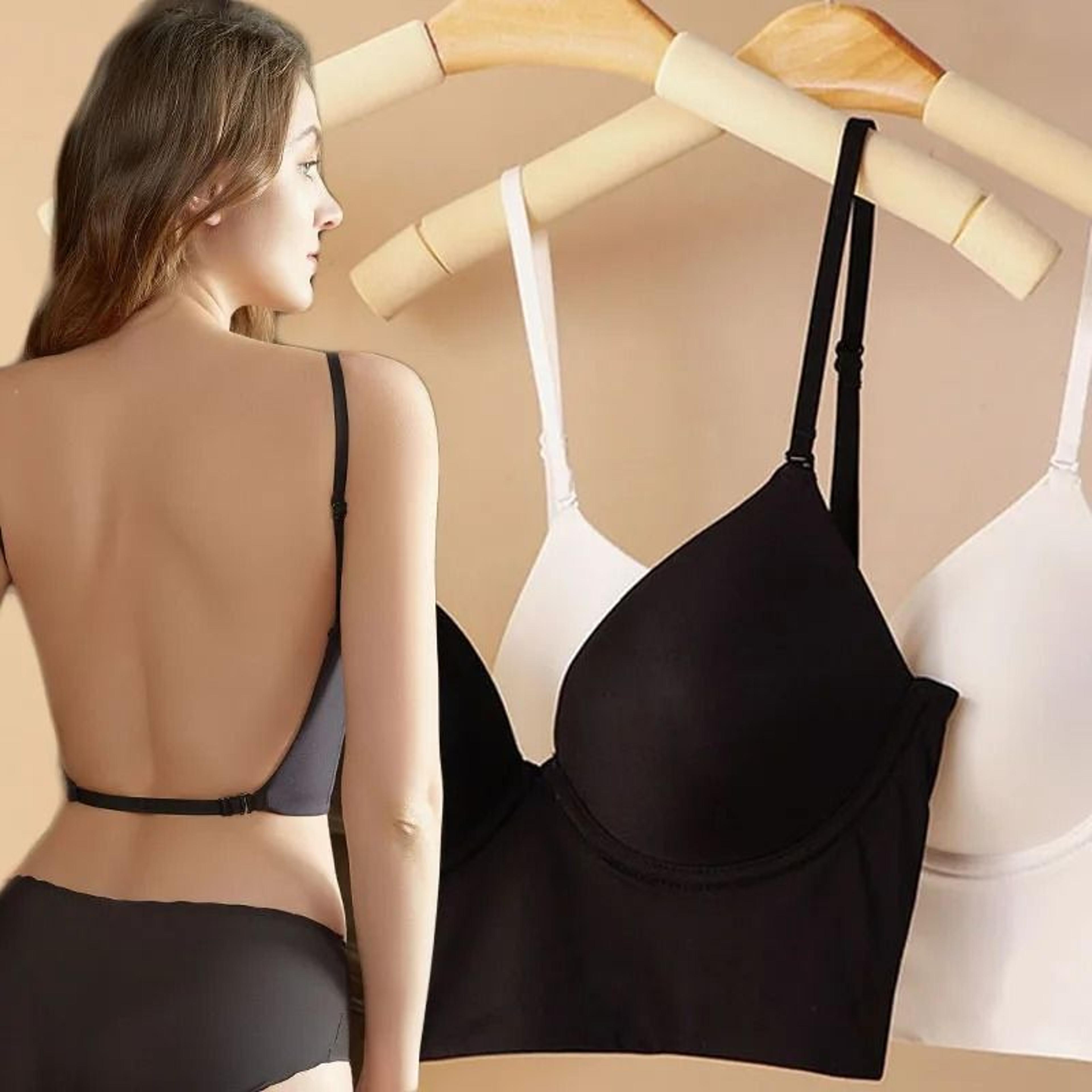 invisible backless plunge bra