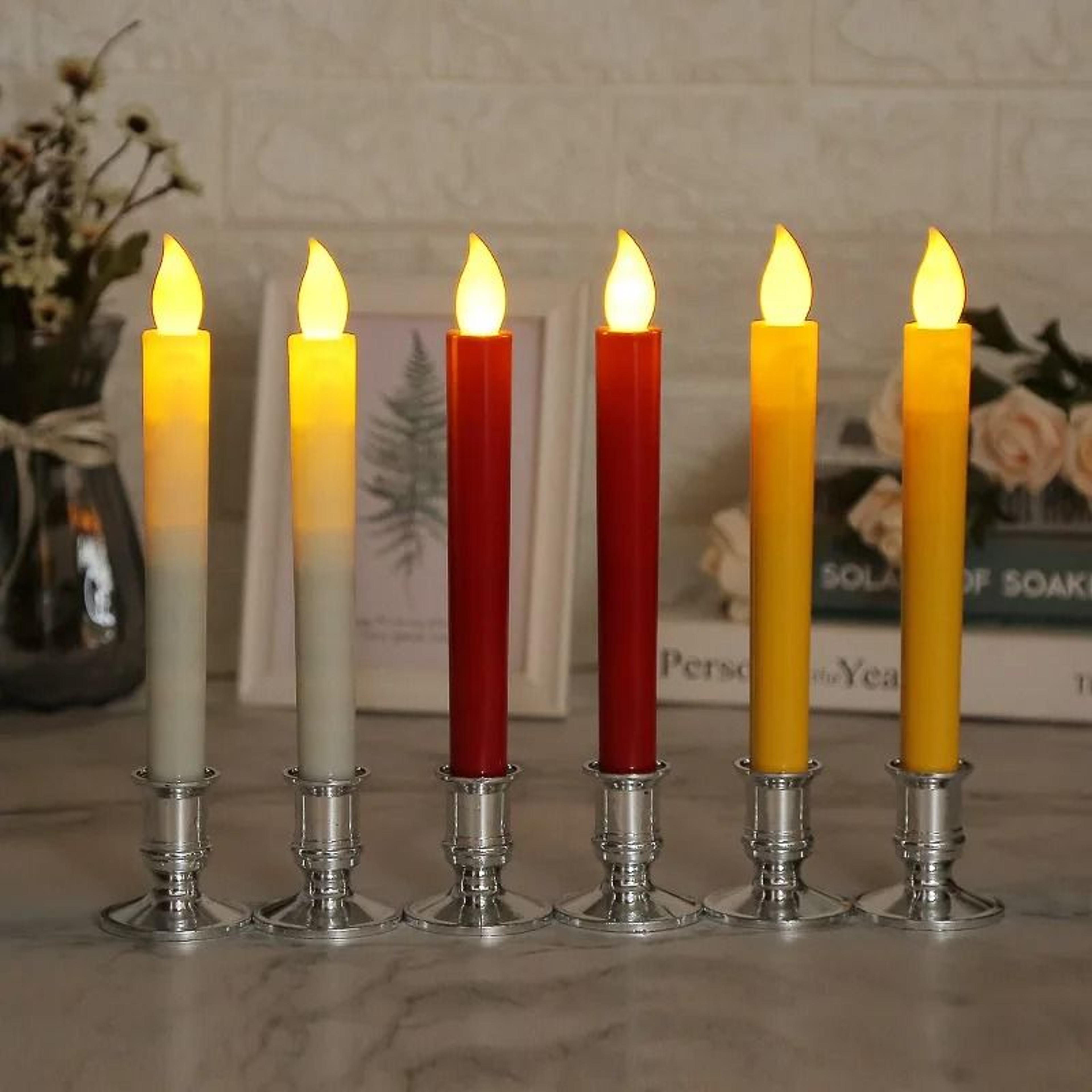 taper candle rod holders