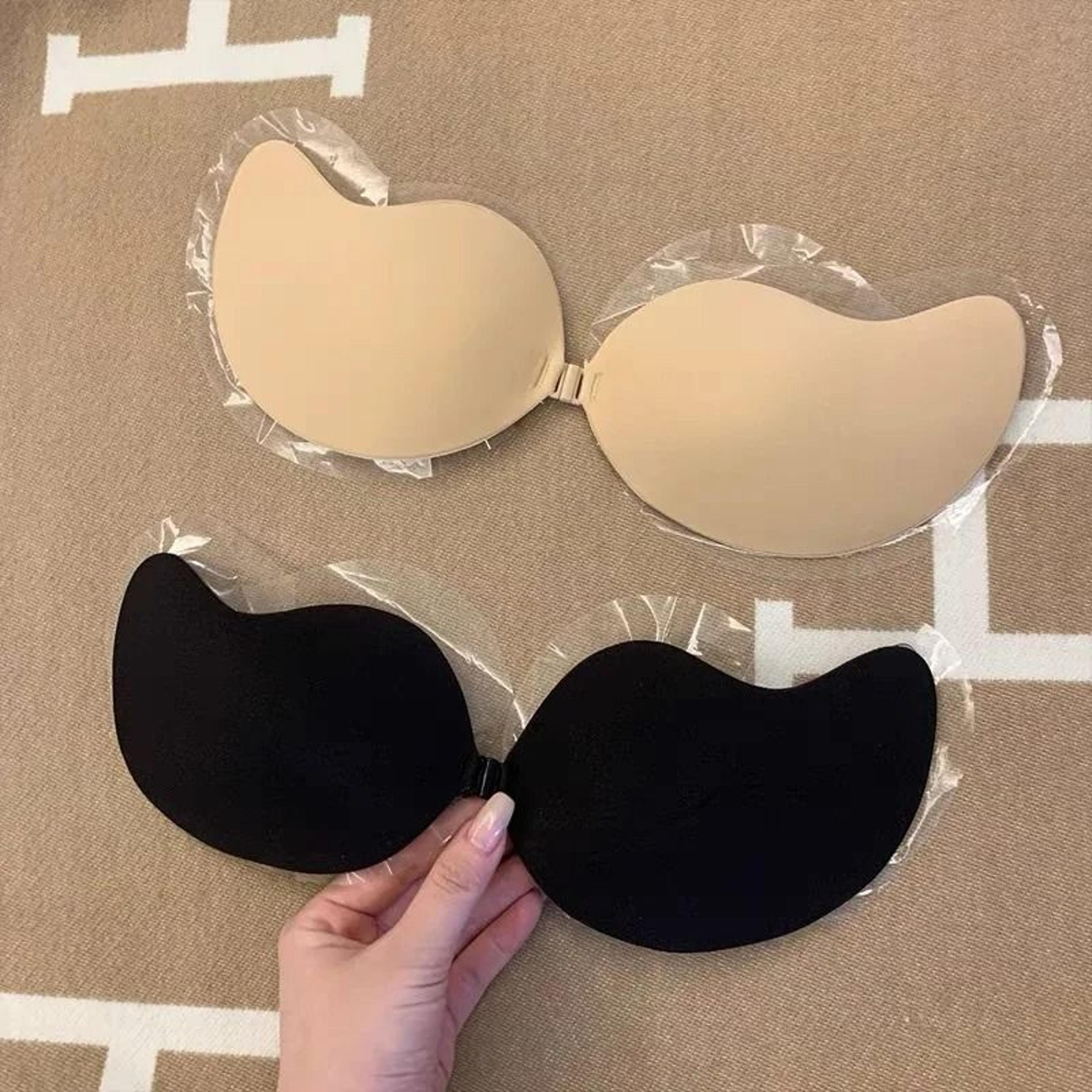 invisible strapless adhesive stick bra