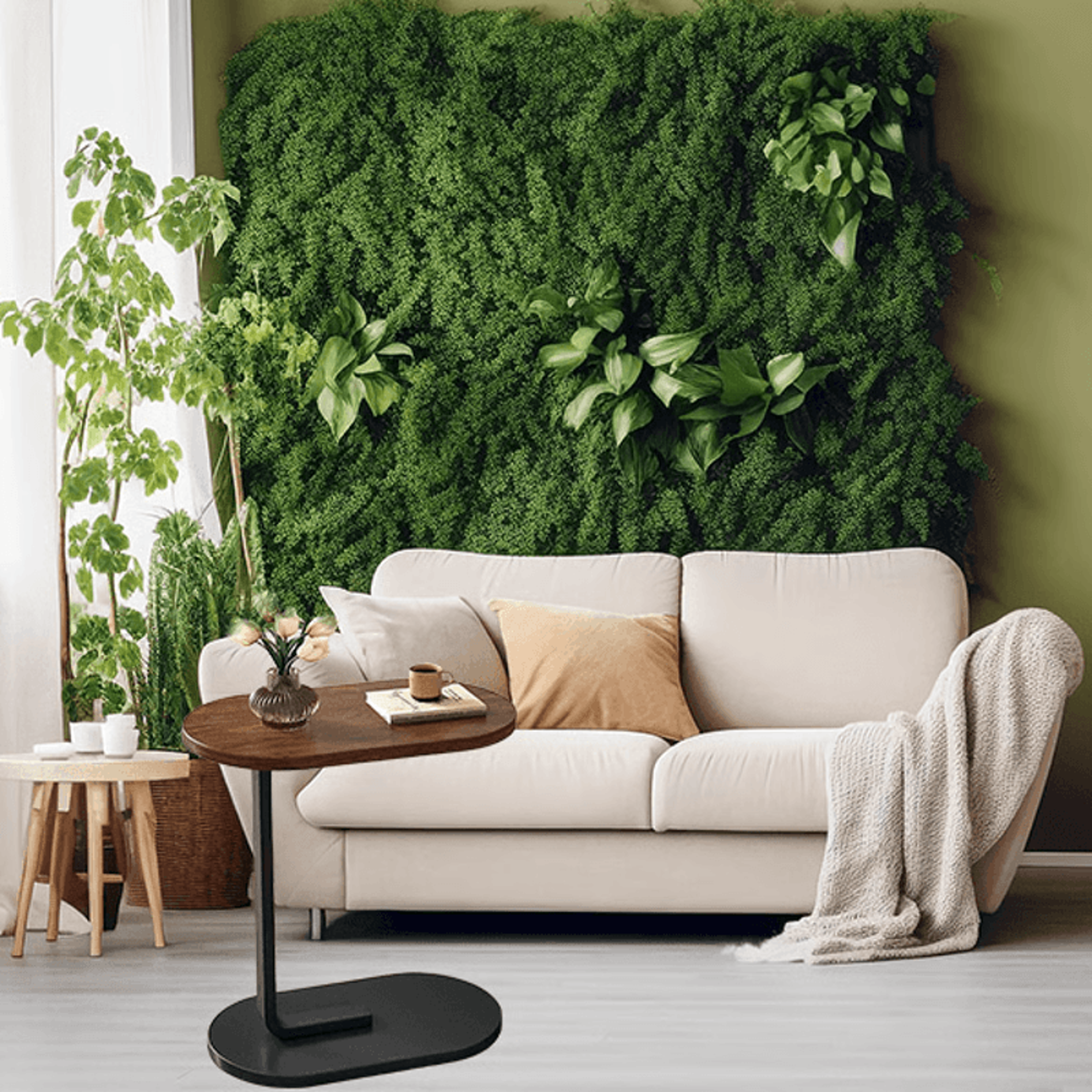 adjustable height laptop table, 360° rotating c-shaped table for comfort