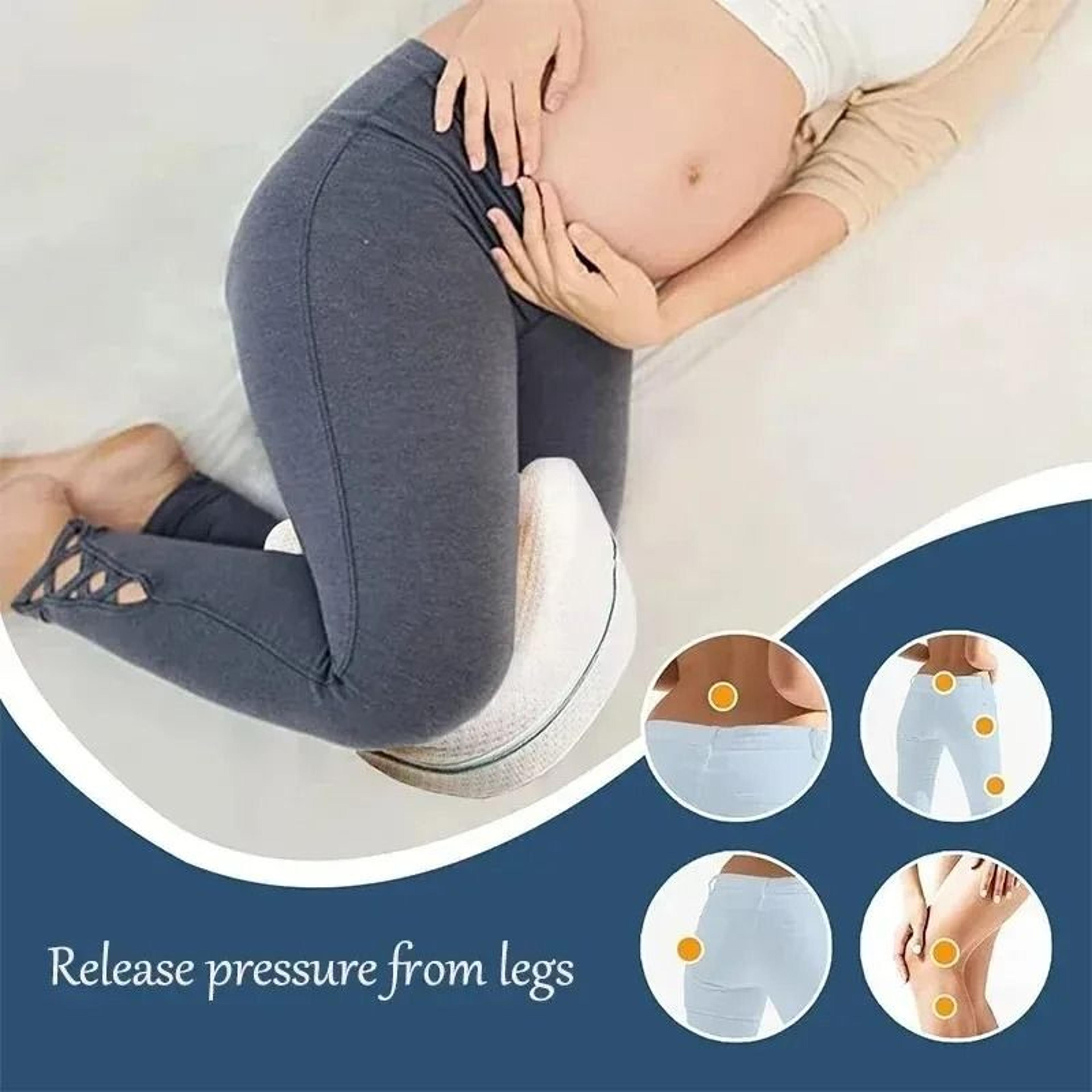 ergonomic memory foam leg pillow