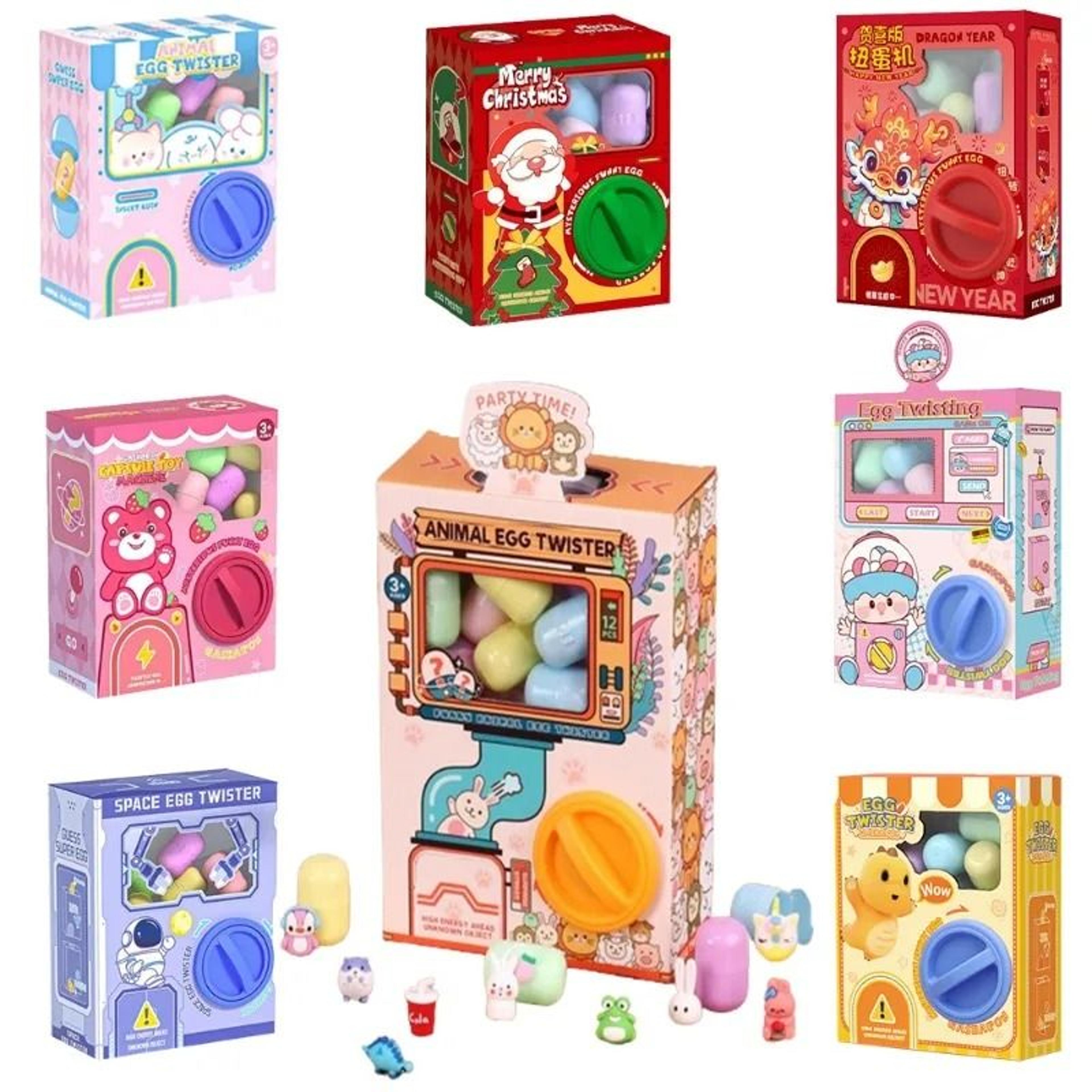 mini claw machine and capsule toy – interactive surprise egg dispenser