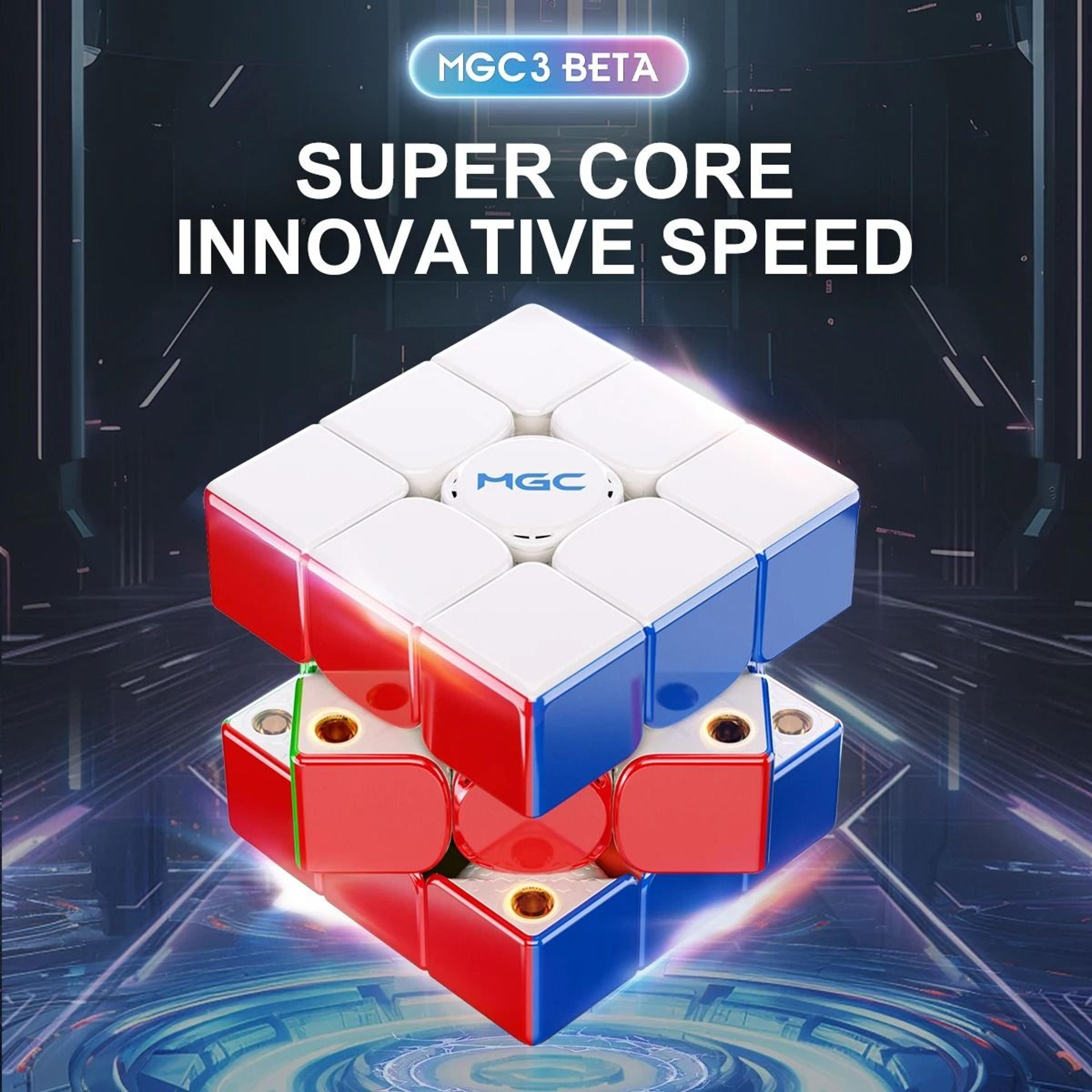 professional 3x3x3 magnetic speed cube – advanced maglev ball core edition