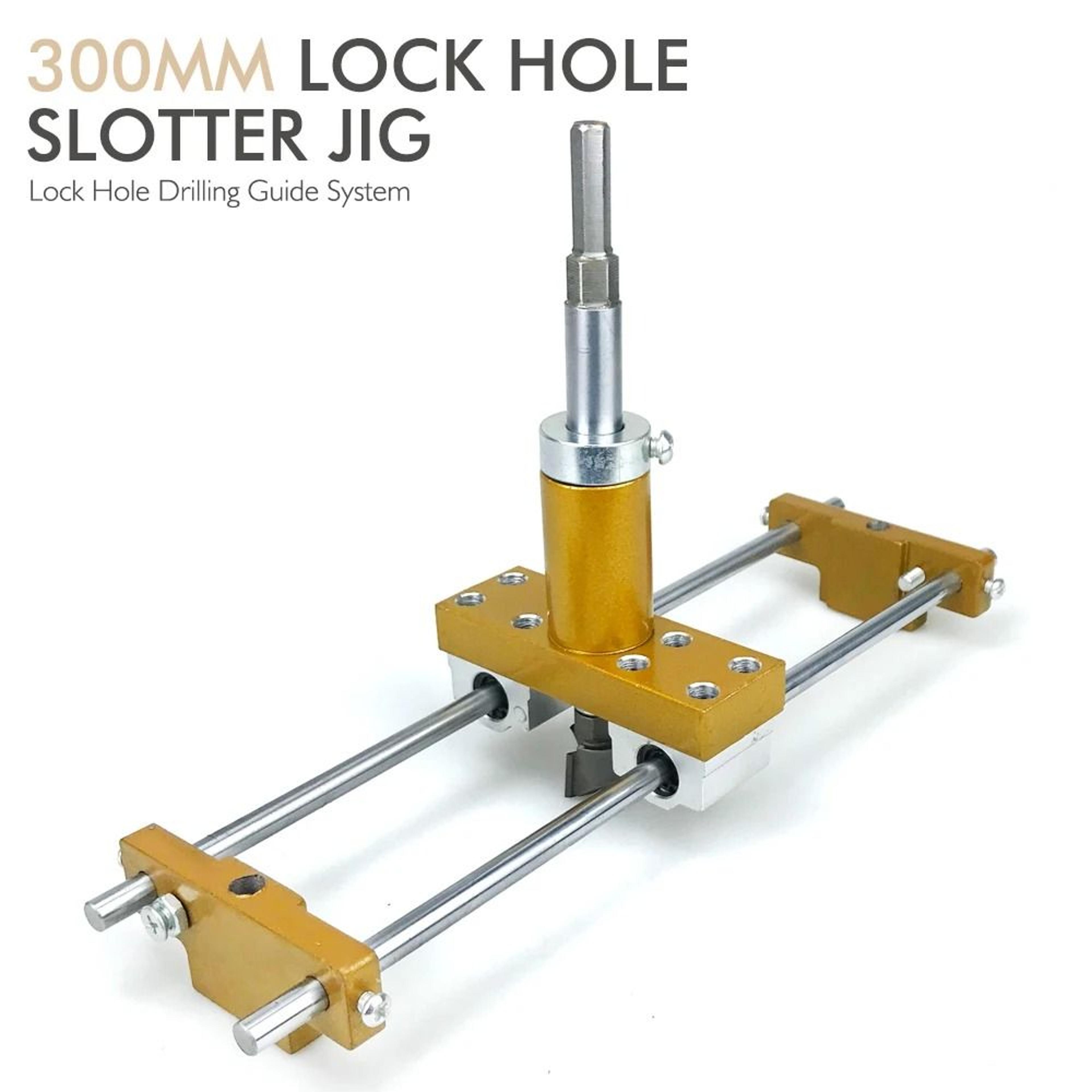 door lock mortiser kit – precision wood door installation jig
