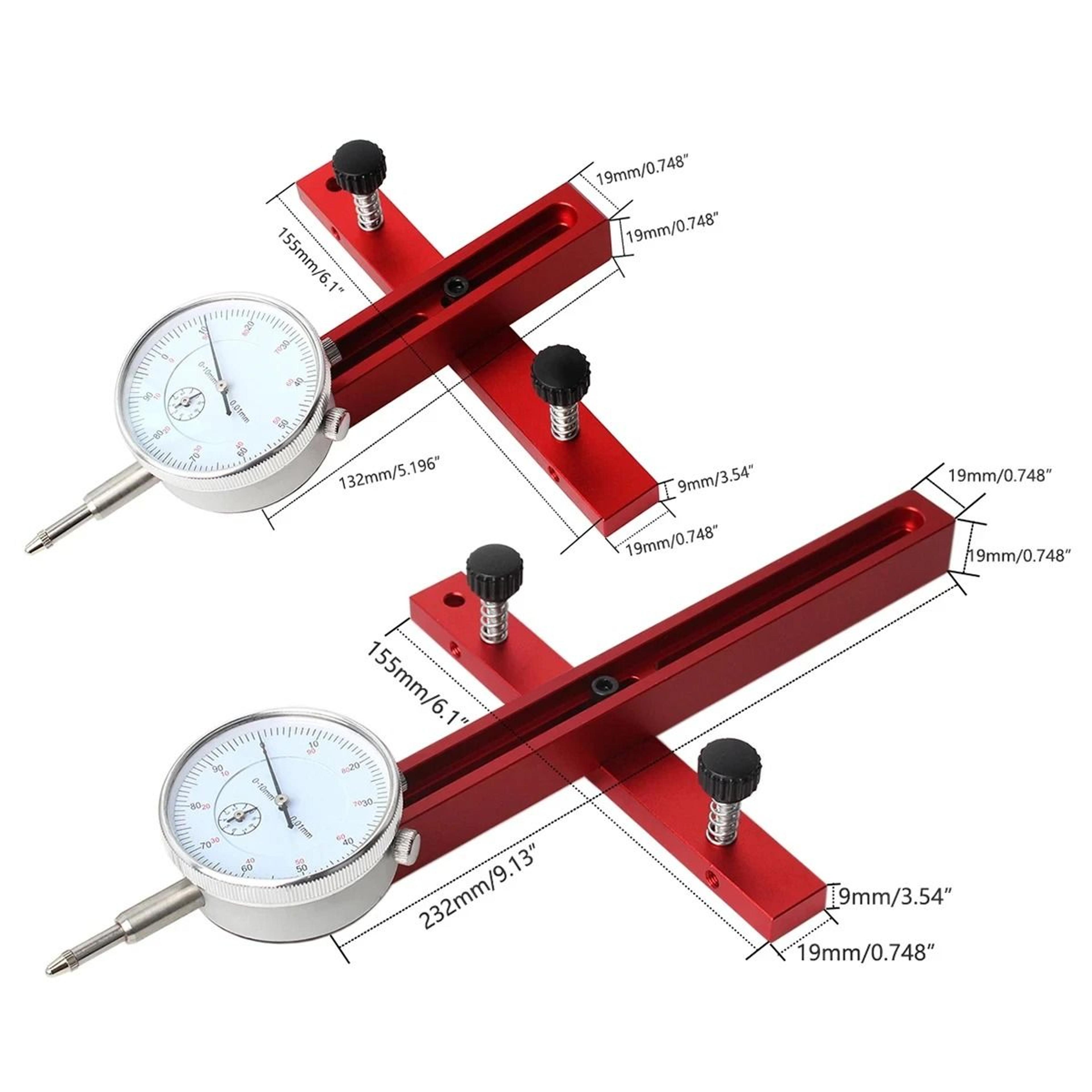 table saw dial indicator corrector – precision woodworking alignment tool