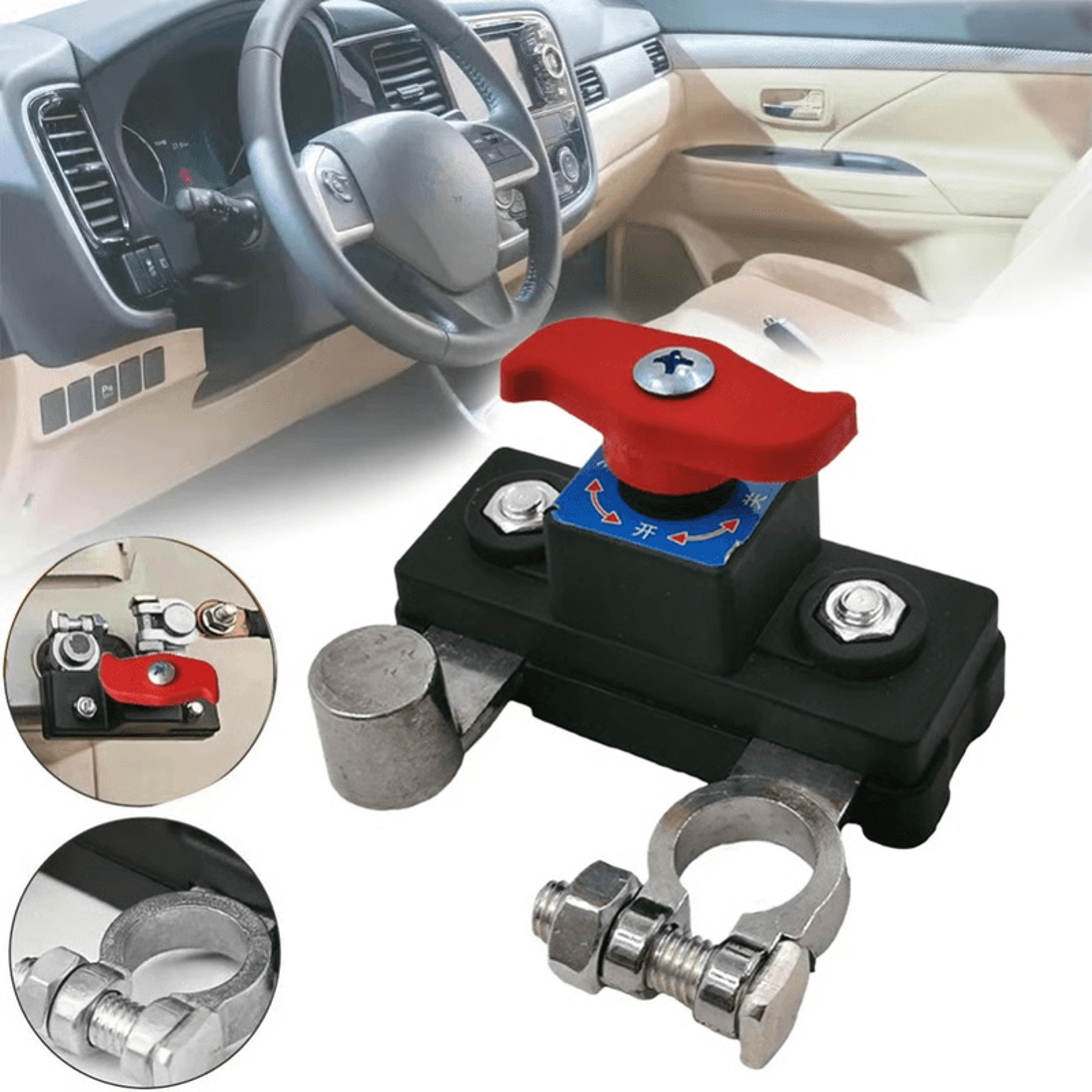 car battery cut-off switch, prevent parasitic drain & extend battery life
