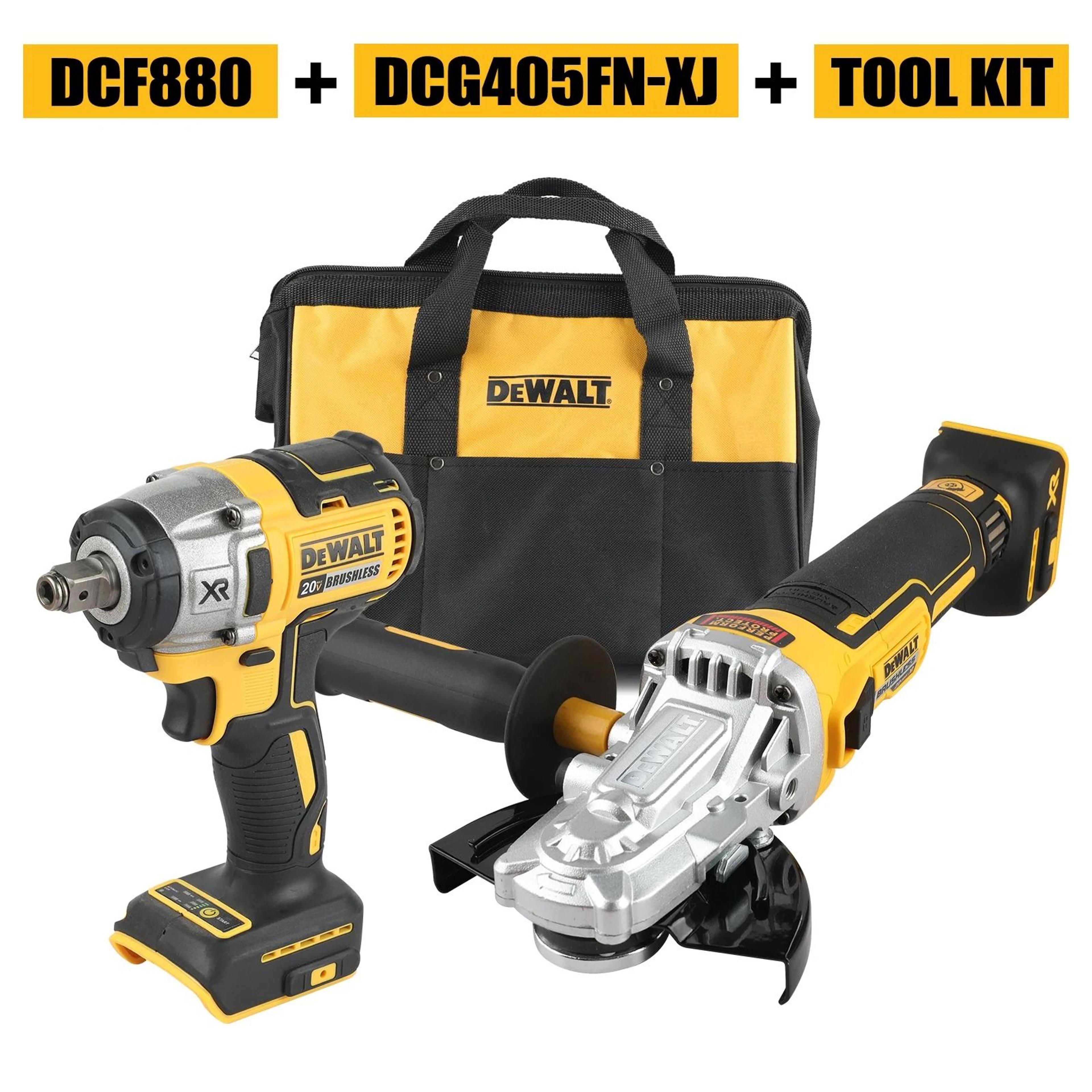 professional brushless cordless impact drill & driver combo