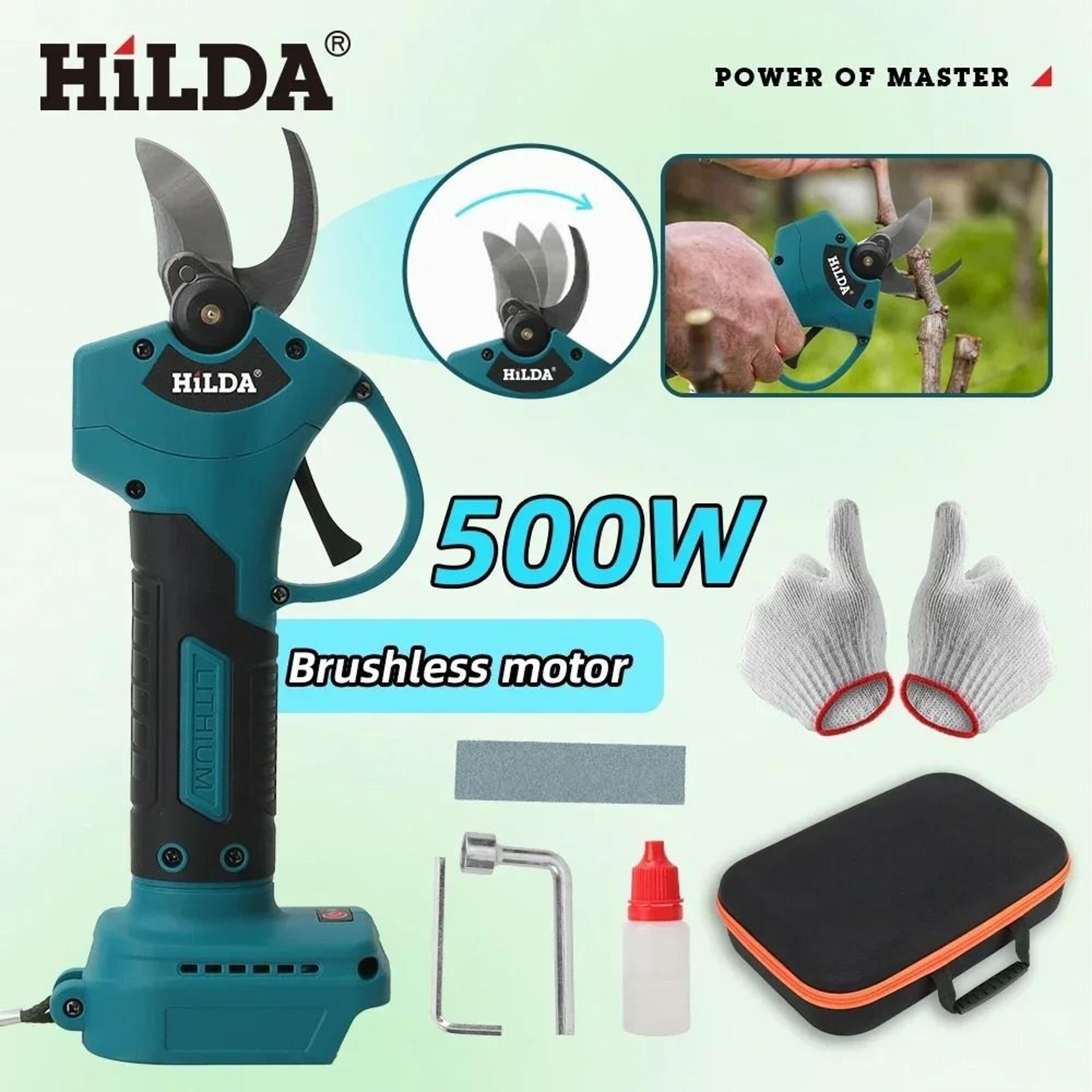 brushless electric pruning shears – high-power cordless branch scissors