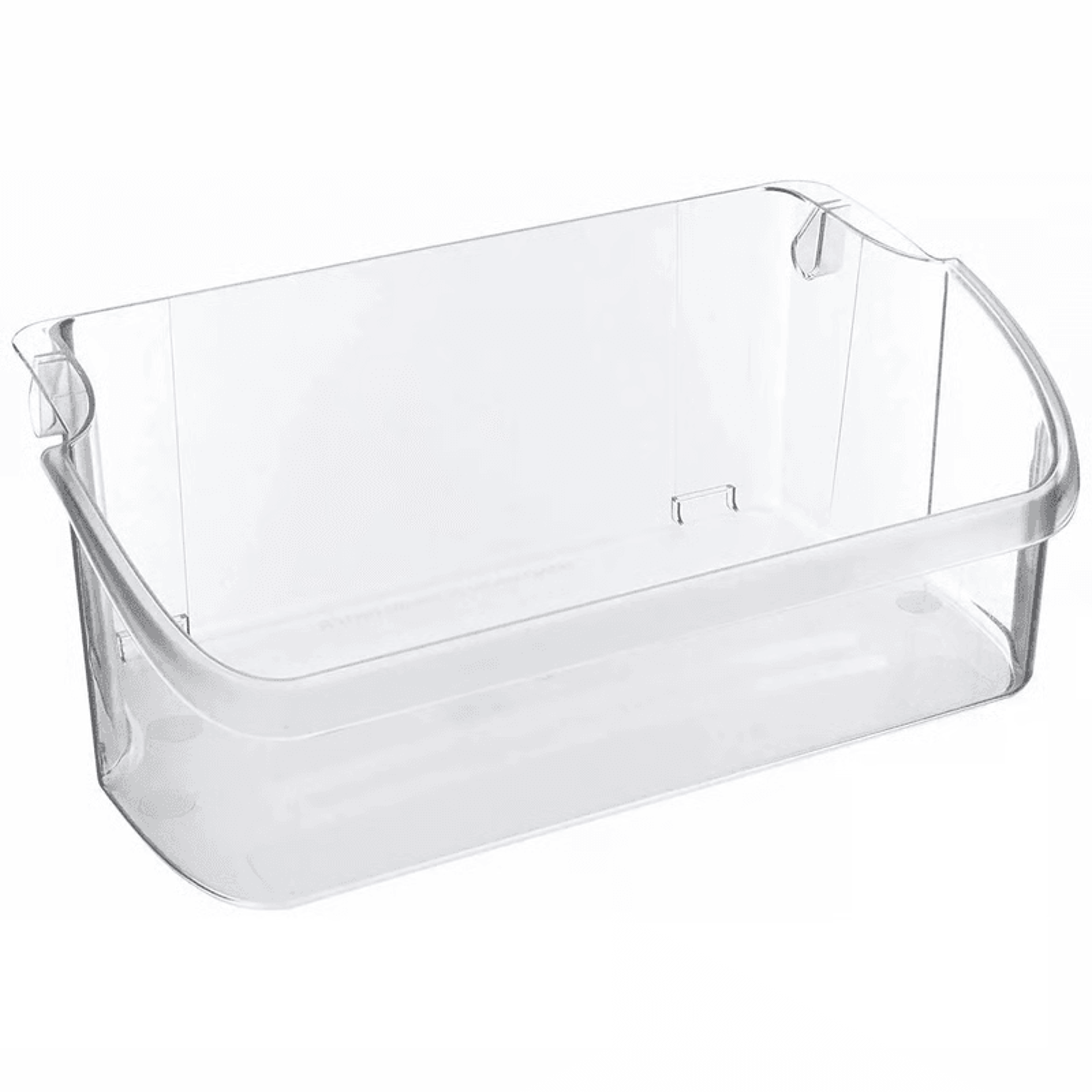 fridge door bin replacement, durable plastic storage shelf for easy organization