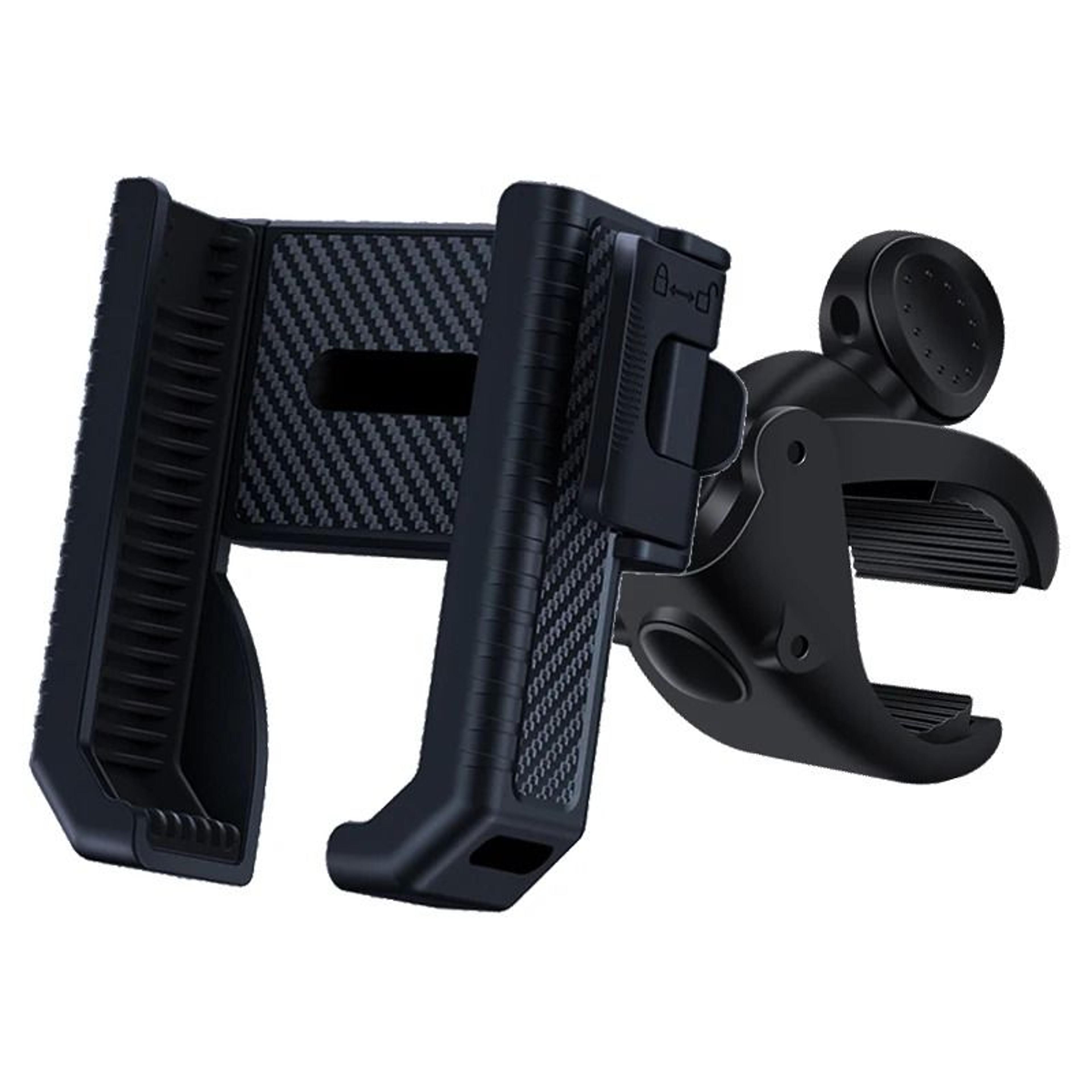 shockproof bike & motorcycle mount – heavy-duty handlebar phone holder