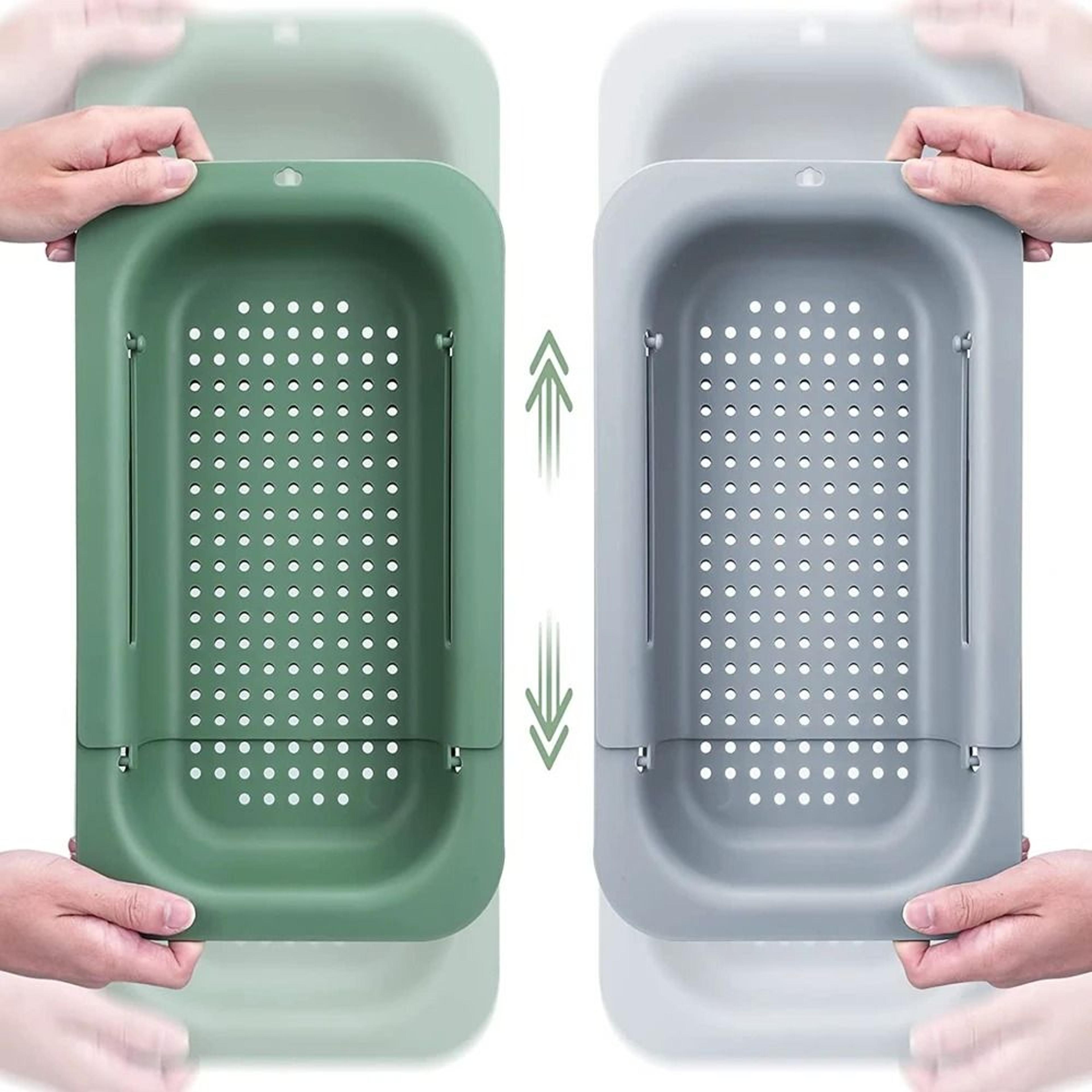 extendable over-the-sink universal colander