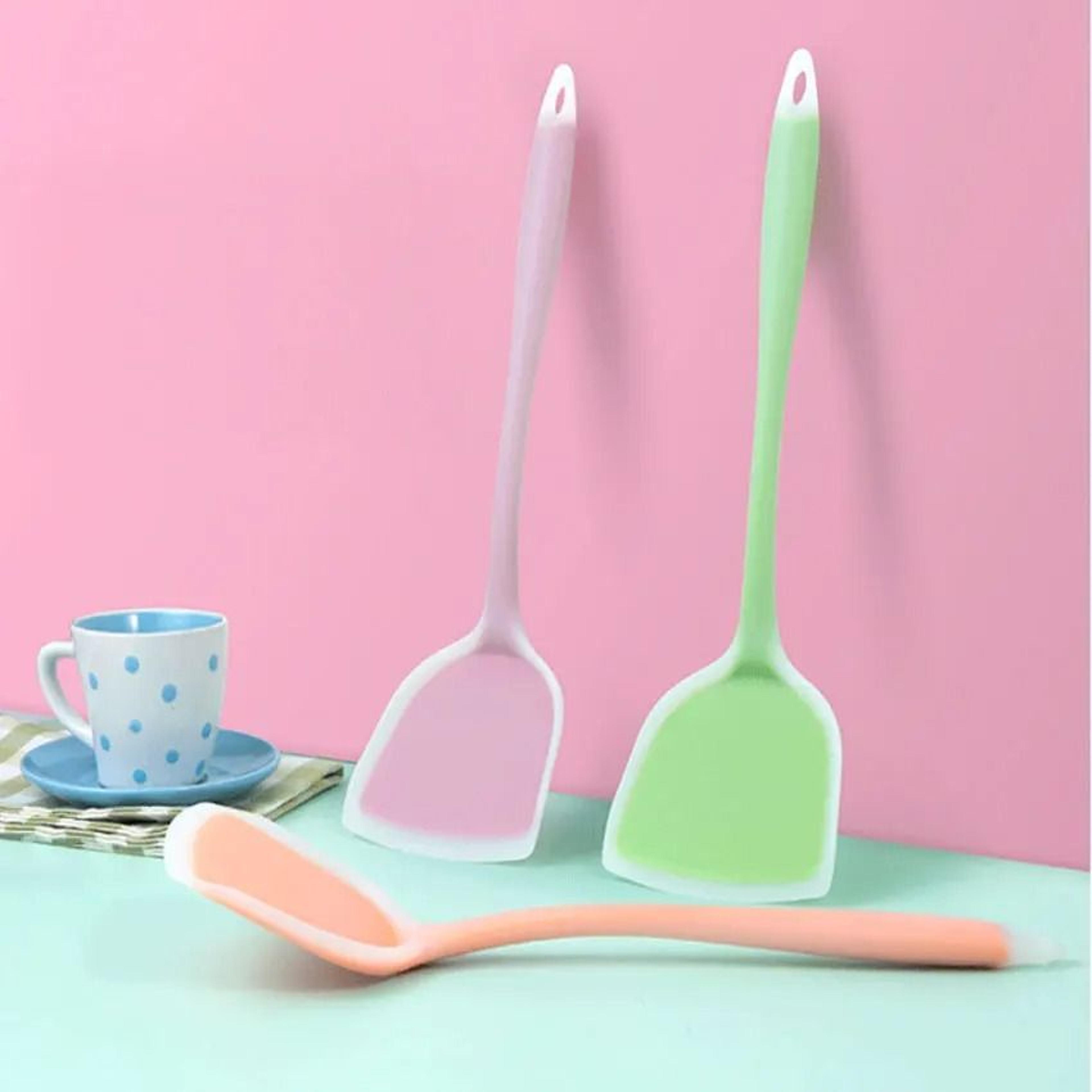 non-stick silicone pro-chef spatula