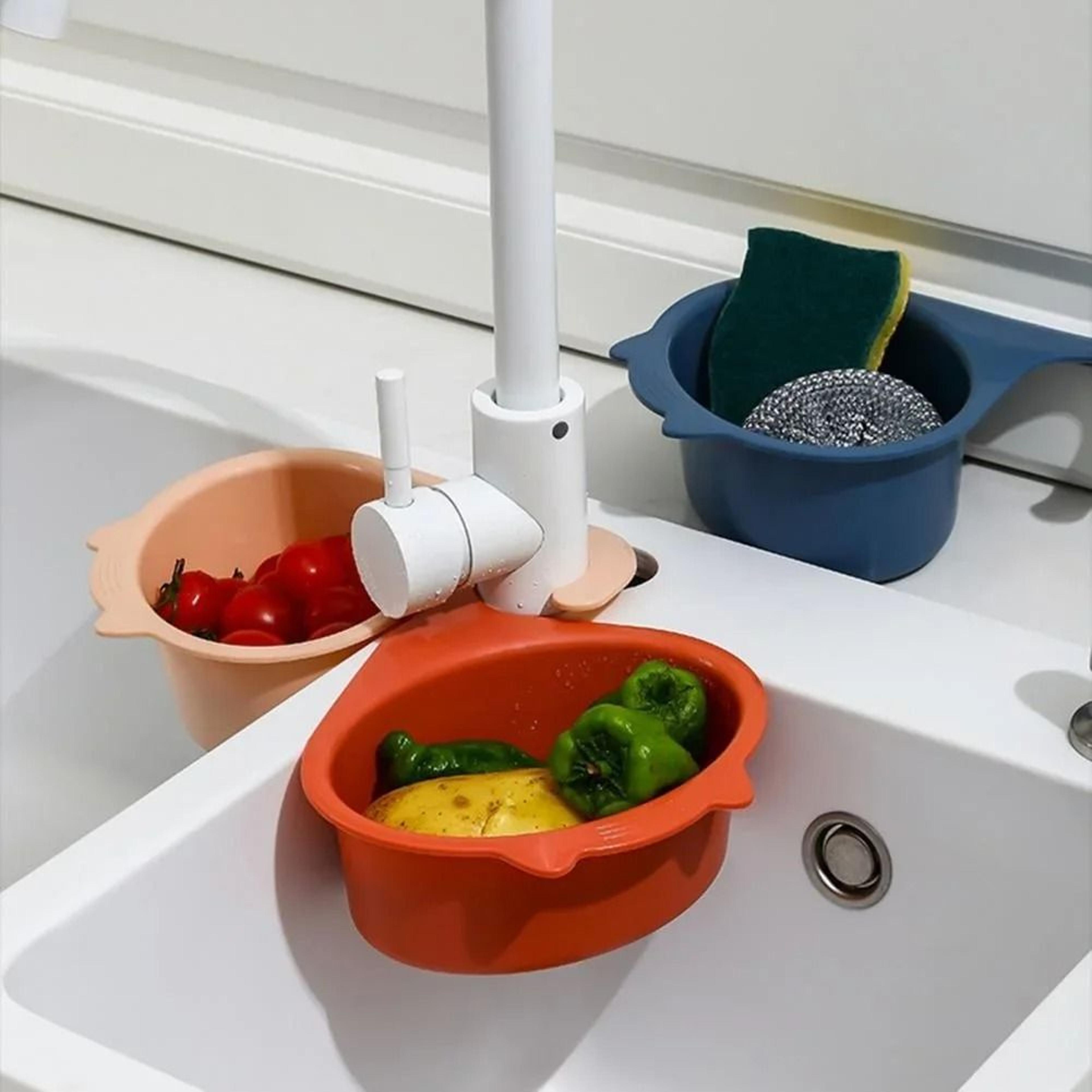 whimsical cat-silhouette corner sink strainer