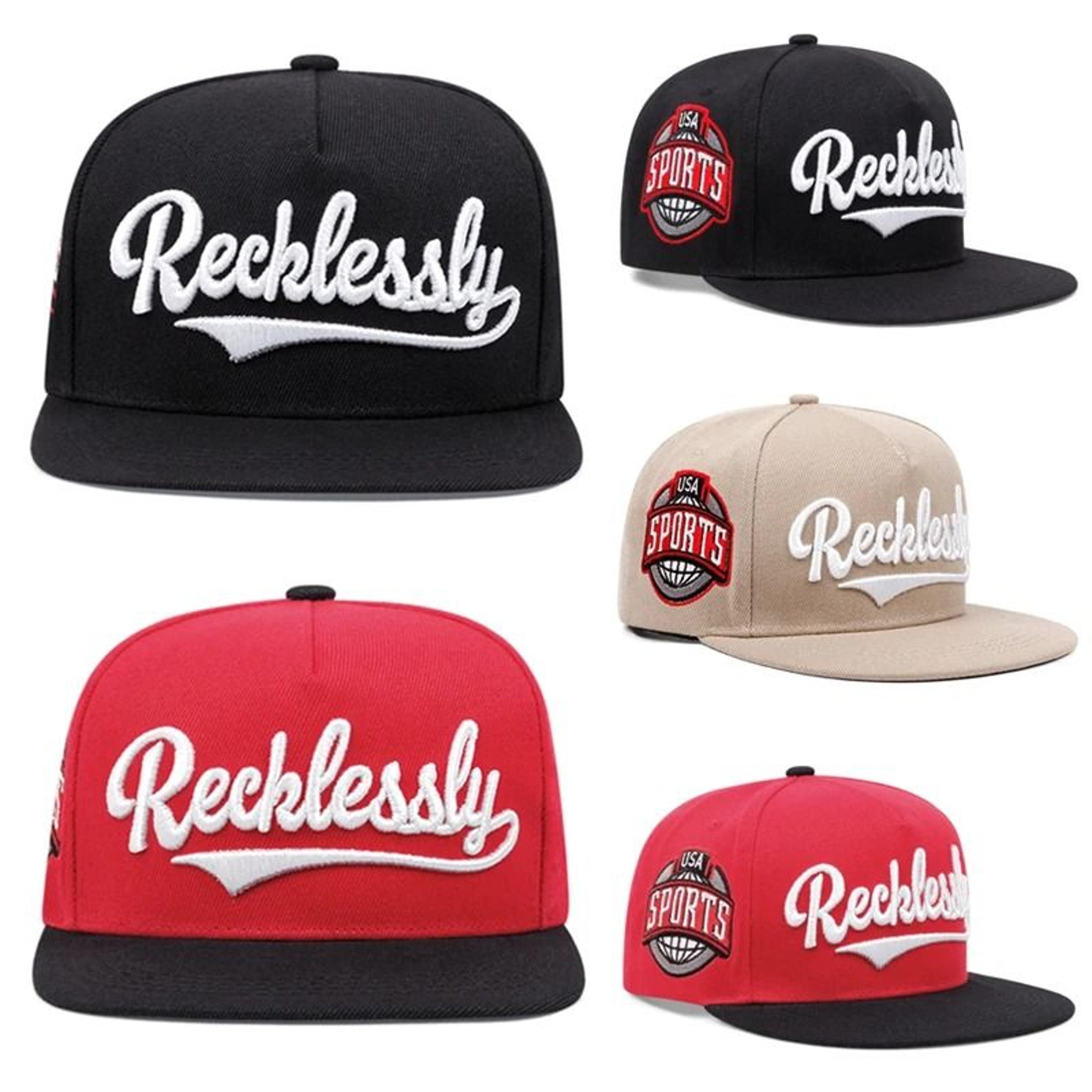 reek side usa embroidered flat edge hat