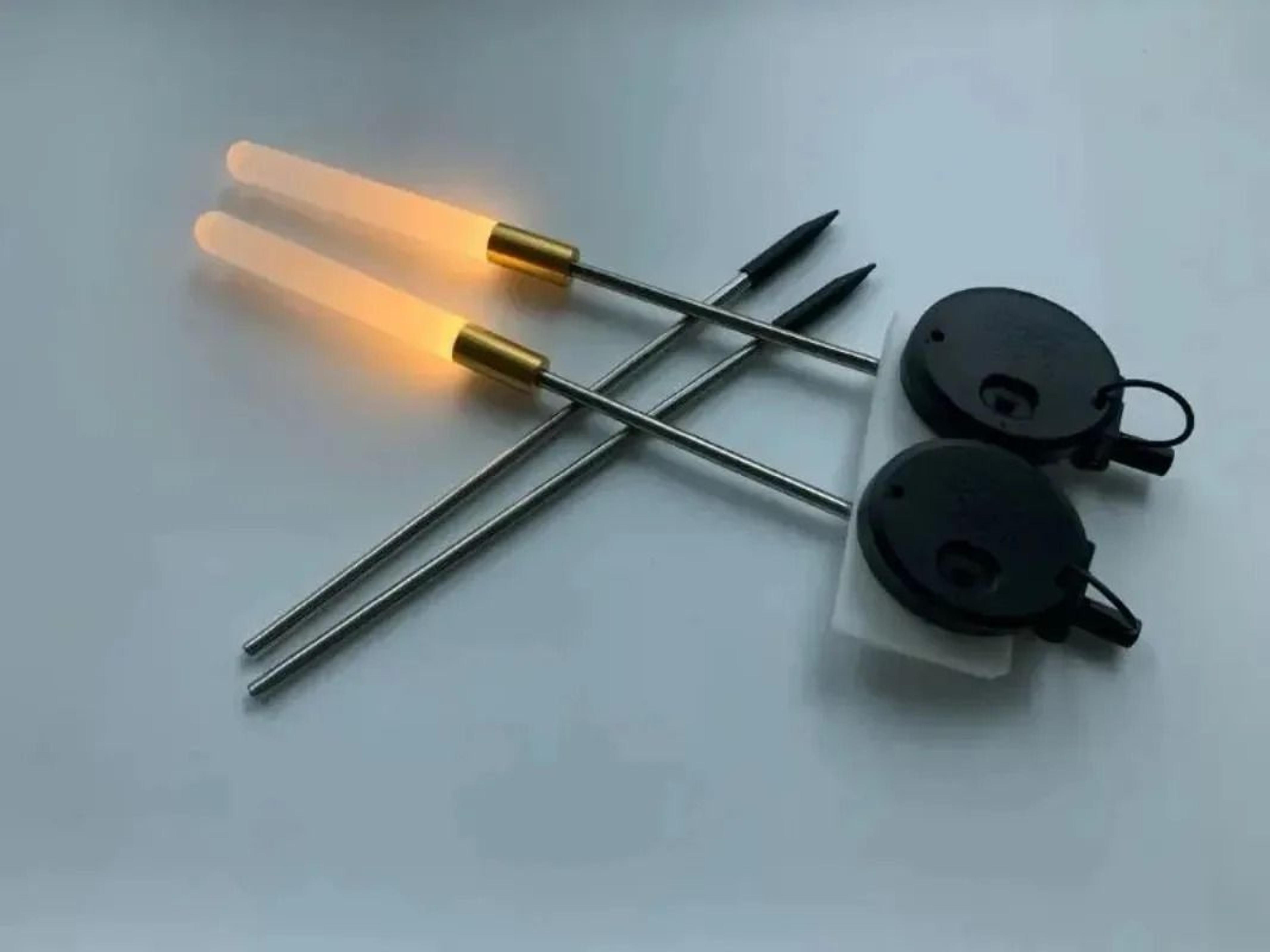 solar luminous reed led landscape stake
