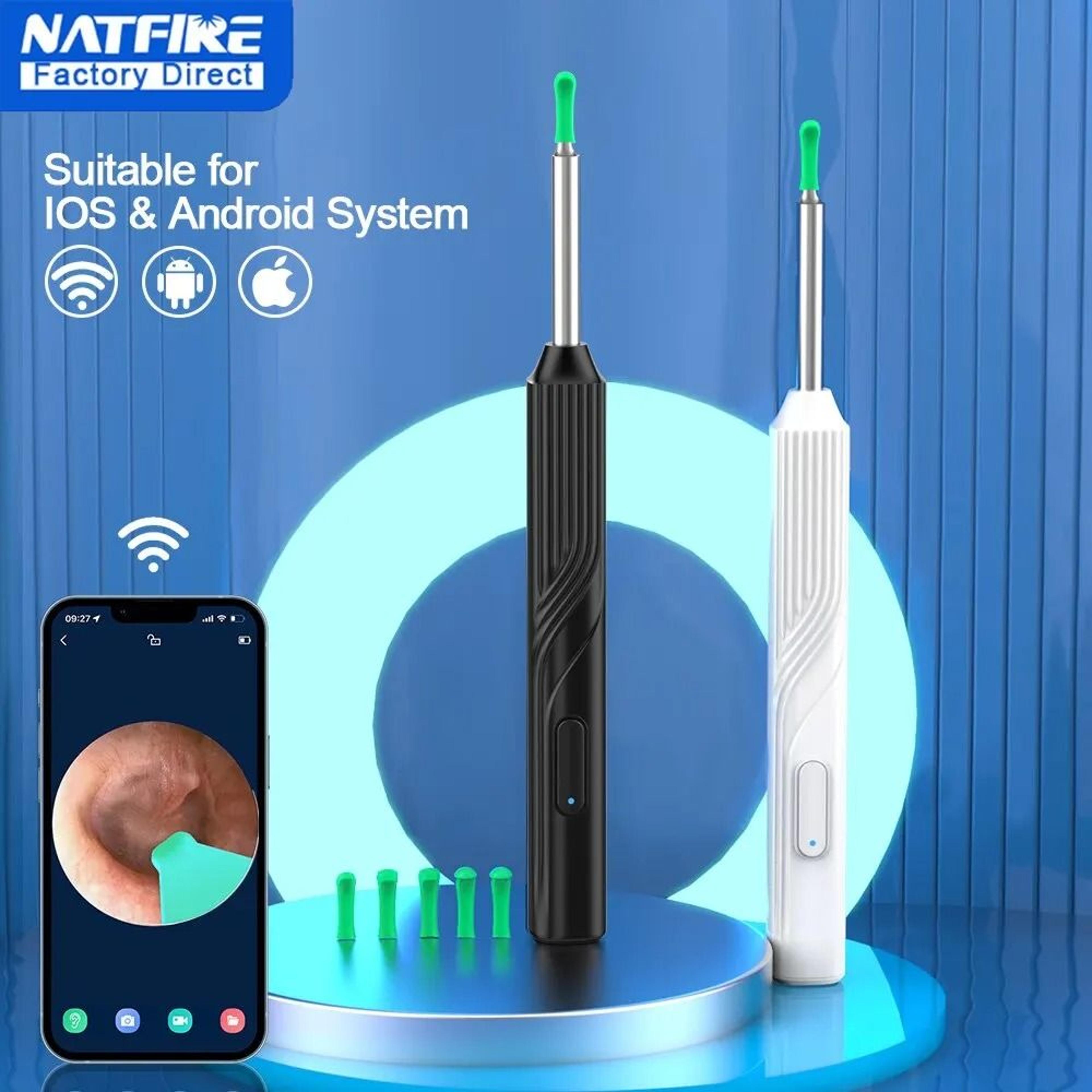 wireless hd ear cleaner & visual otoscope kit