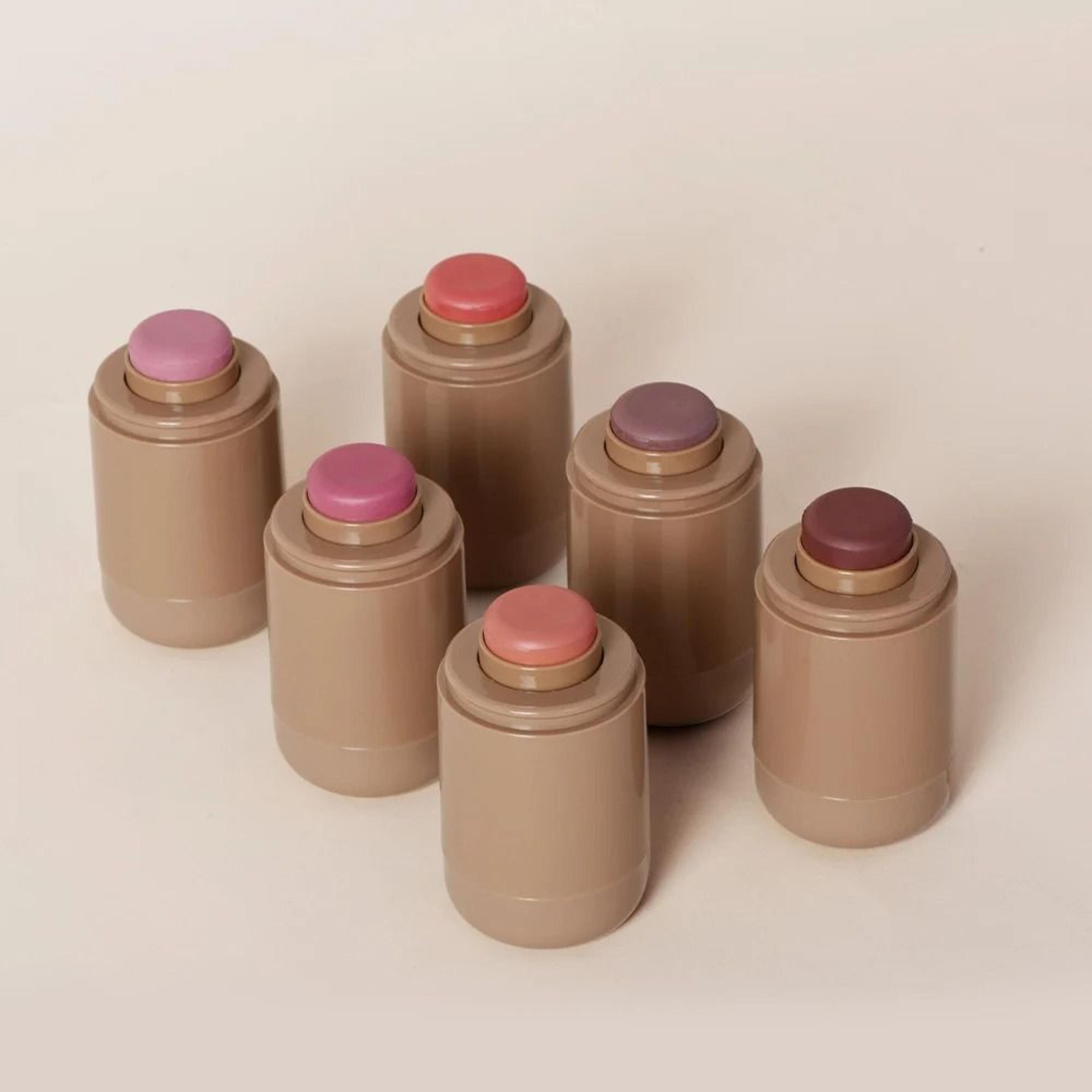 3-in-1 cream blush & radiant lip glow stick