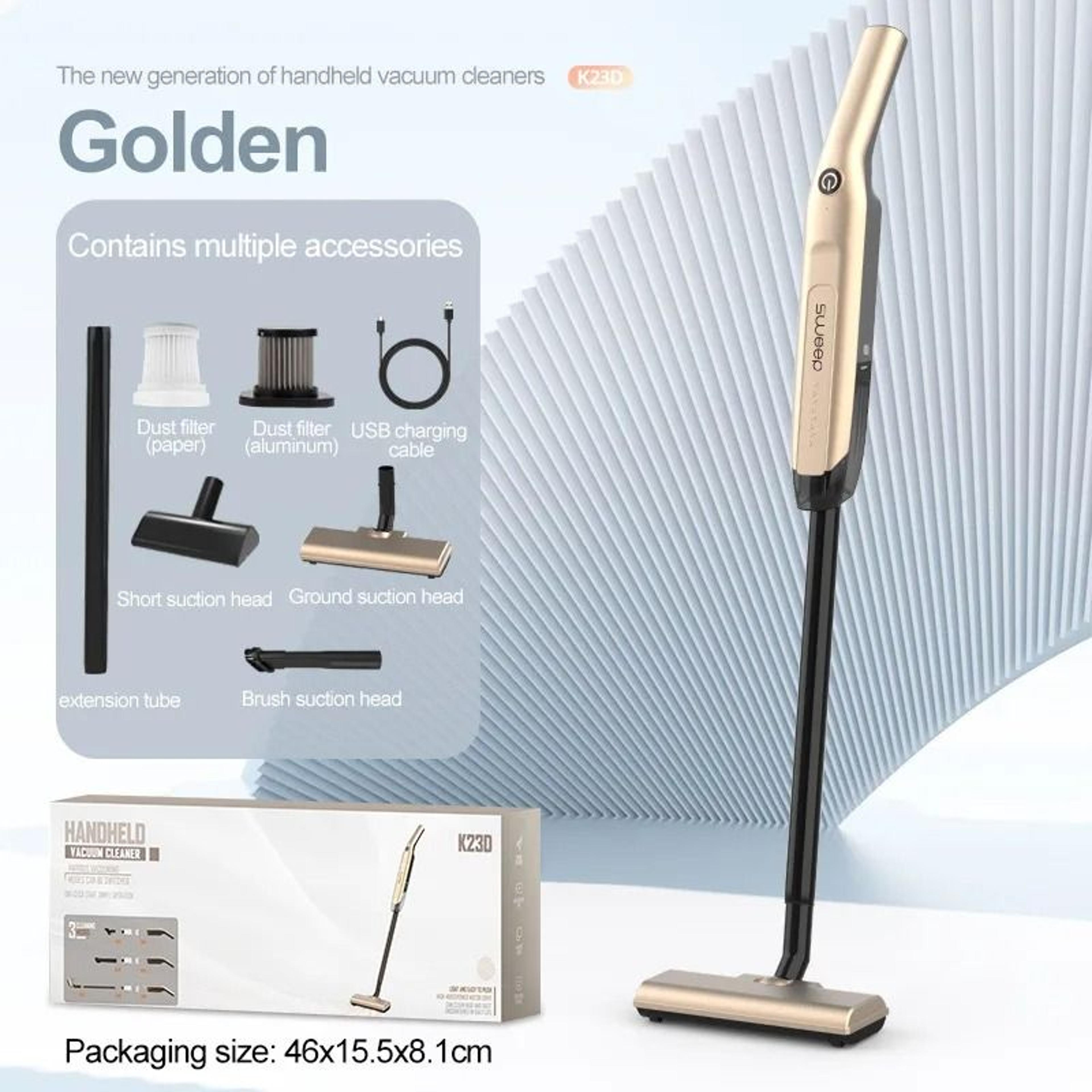 3-in-1 powerful wireless handheld vacuum cleaner