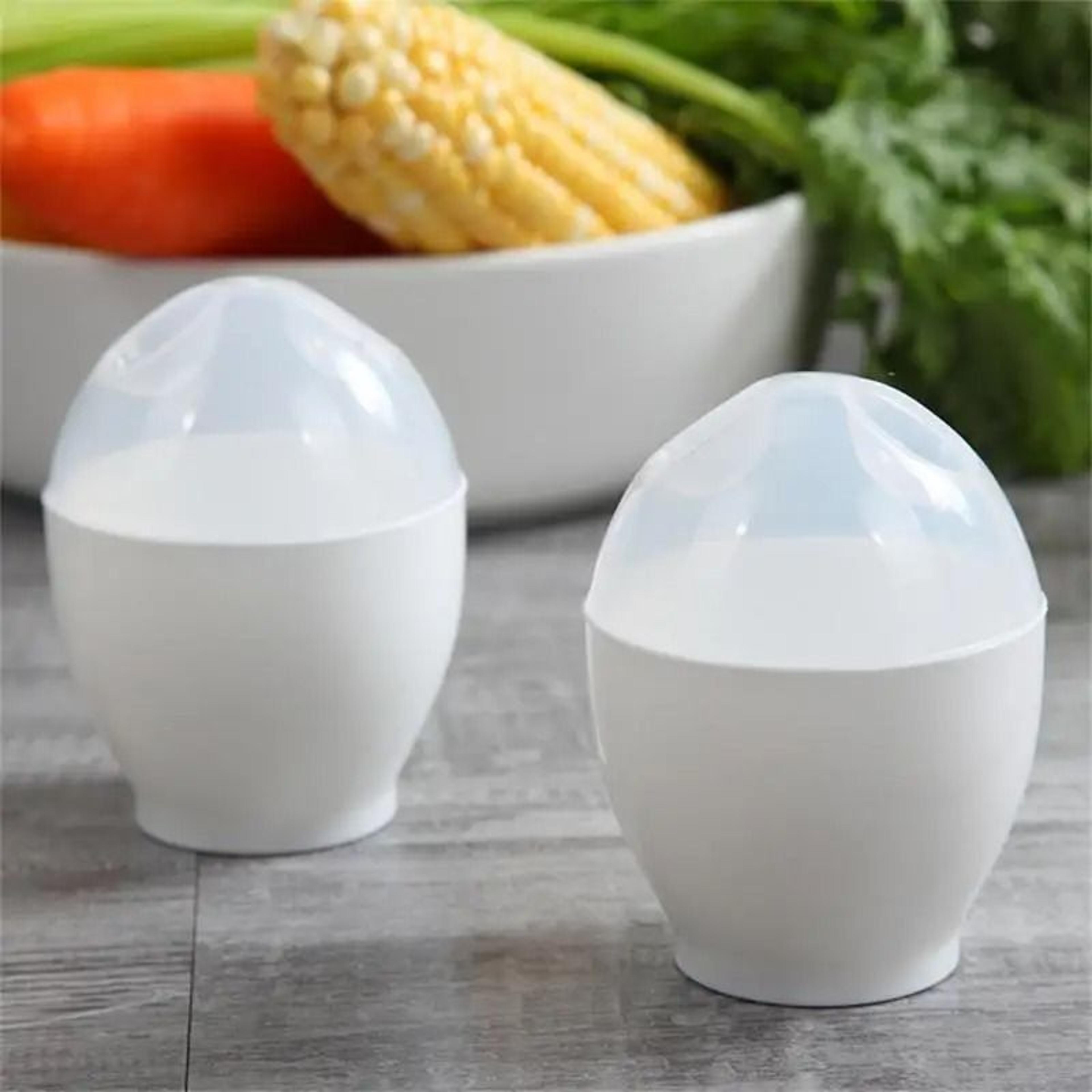 dual-unit microwave egg steamer & nutritious breakfast kit