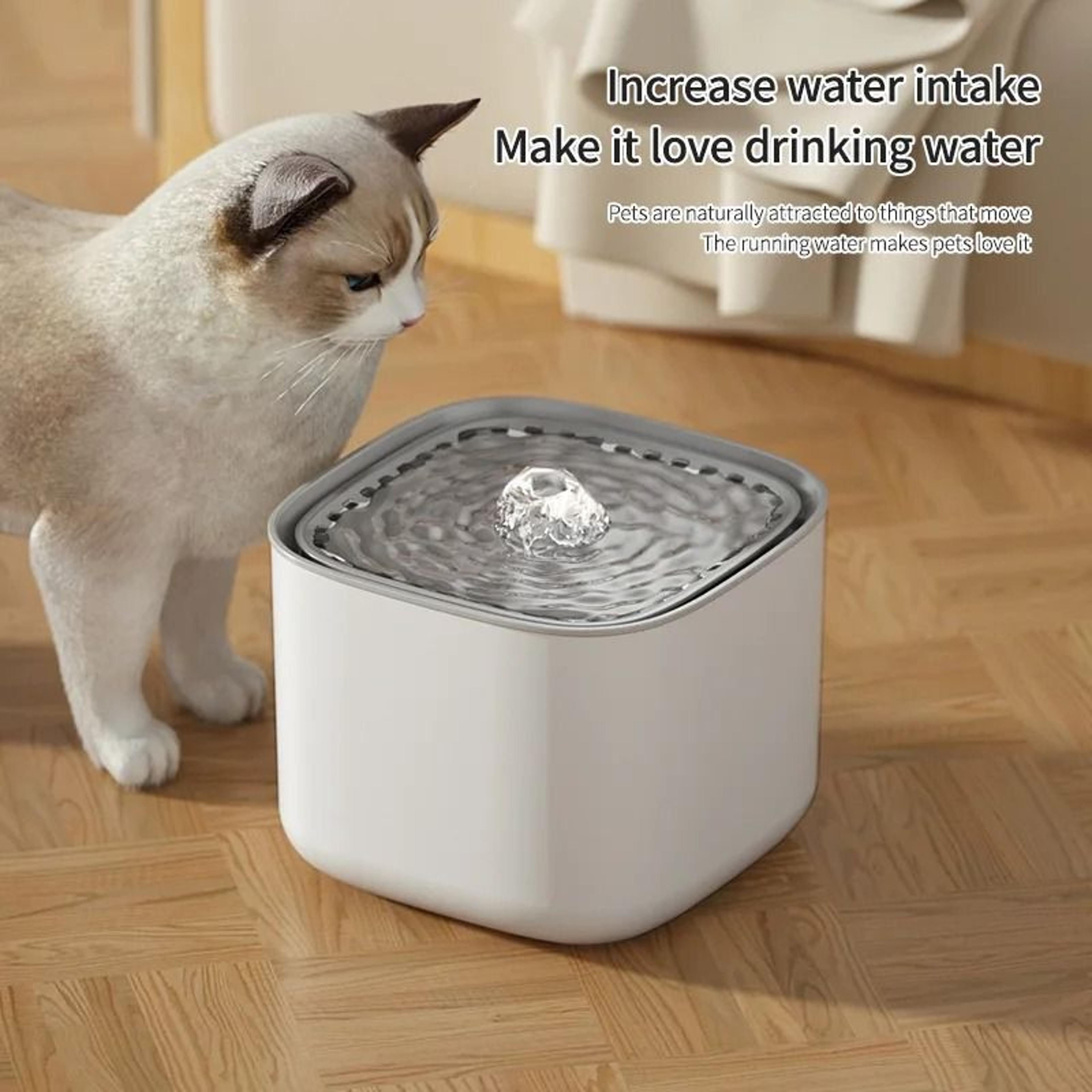 3l high-capacity circulating pet water fountain