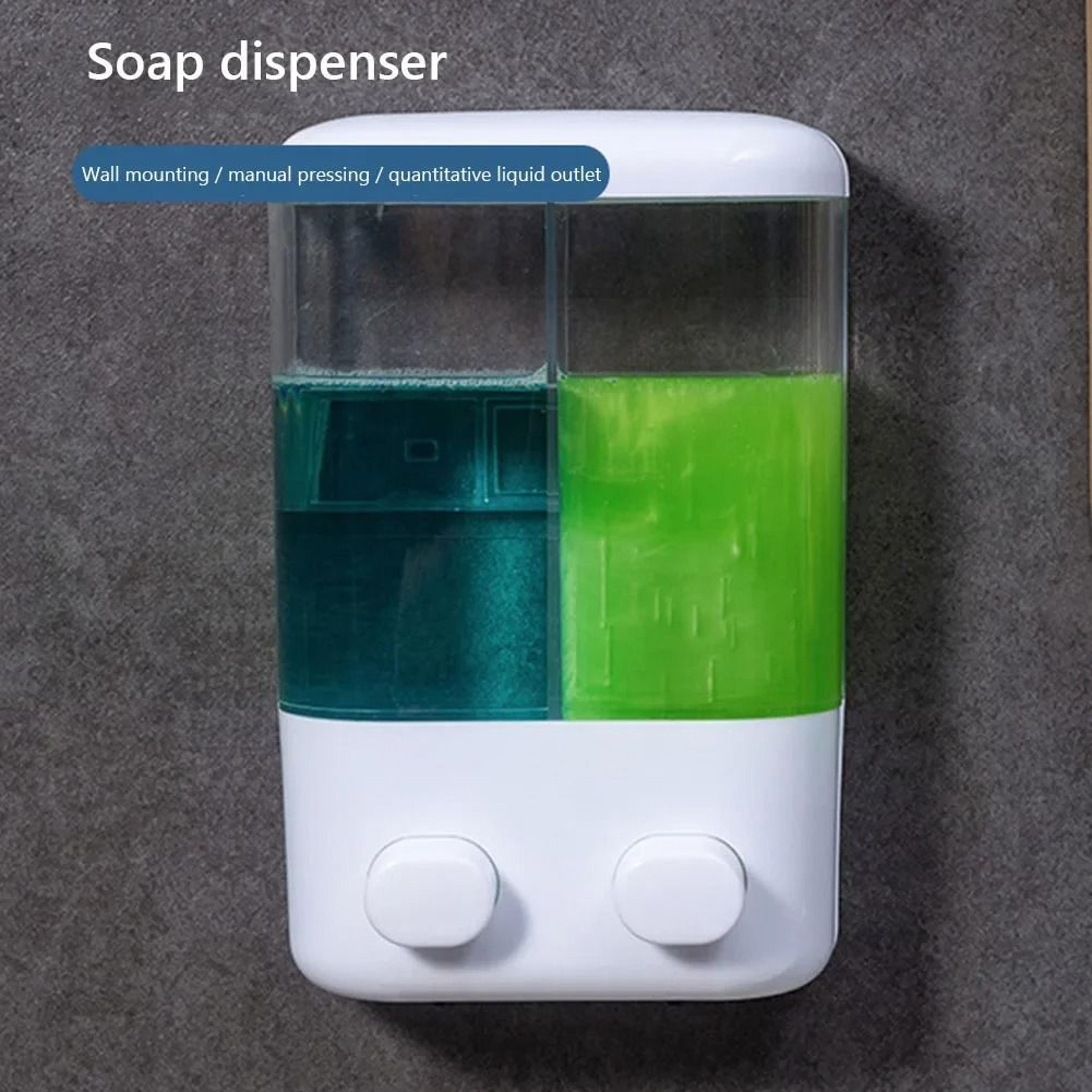 liquid soap pump dispenser – high-capacity multi-purpose sanitizer bottle