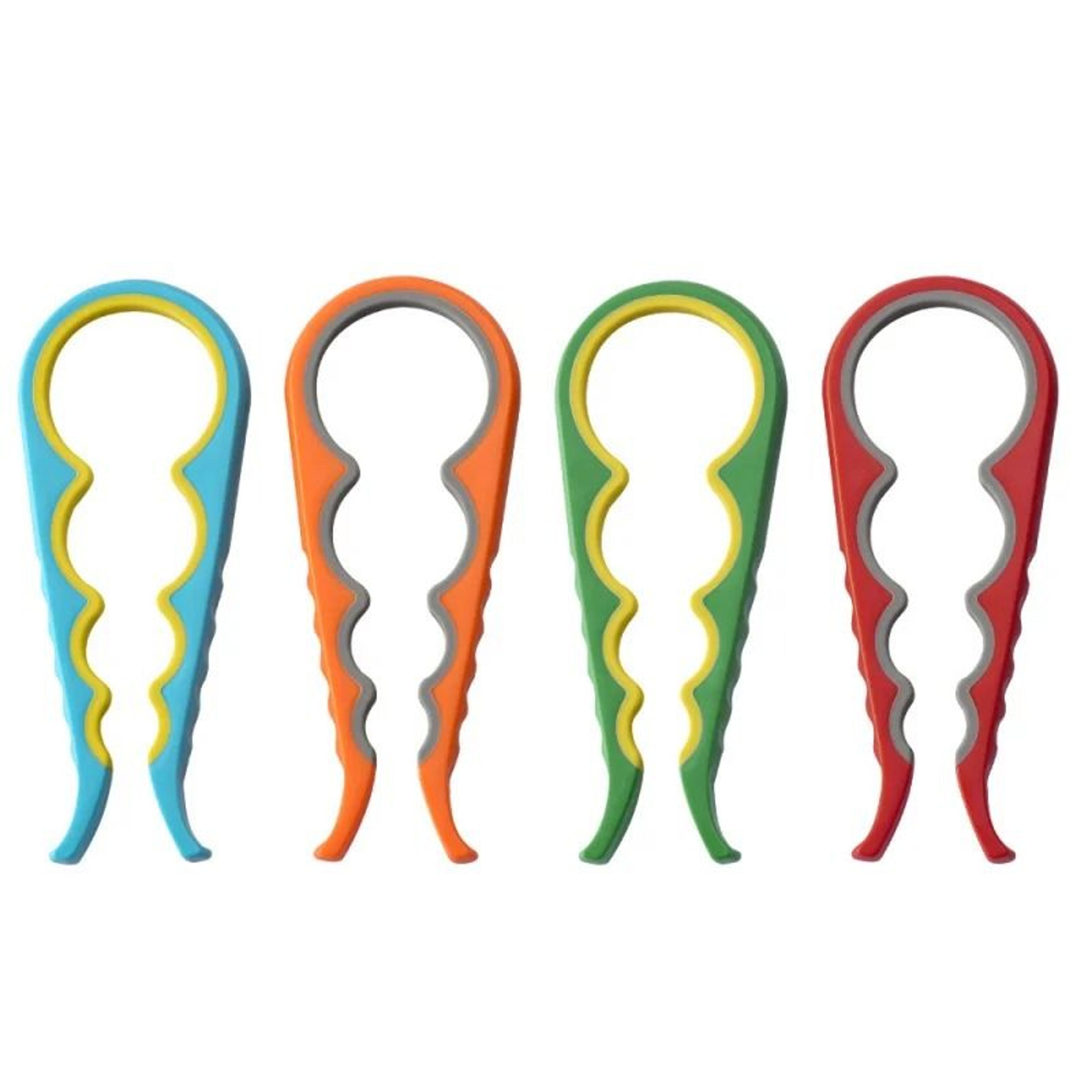 4-in-1 universal multi-function opener – non-slip labor-saving kitchen tool