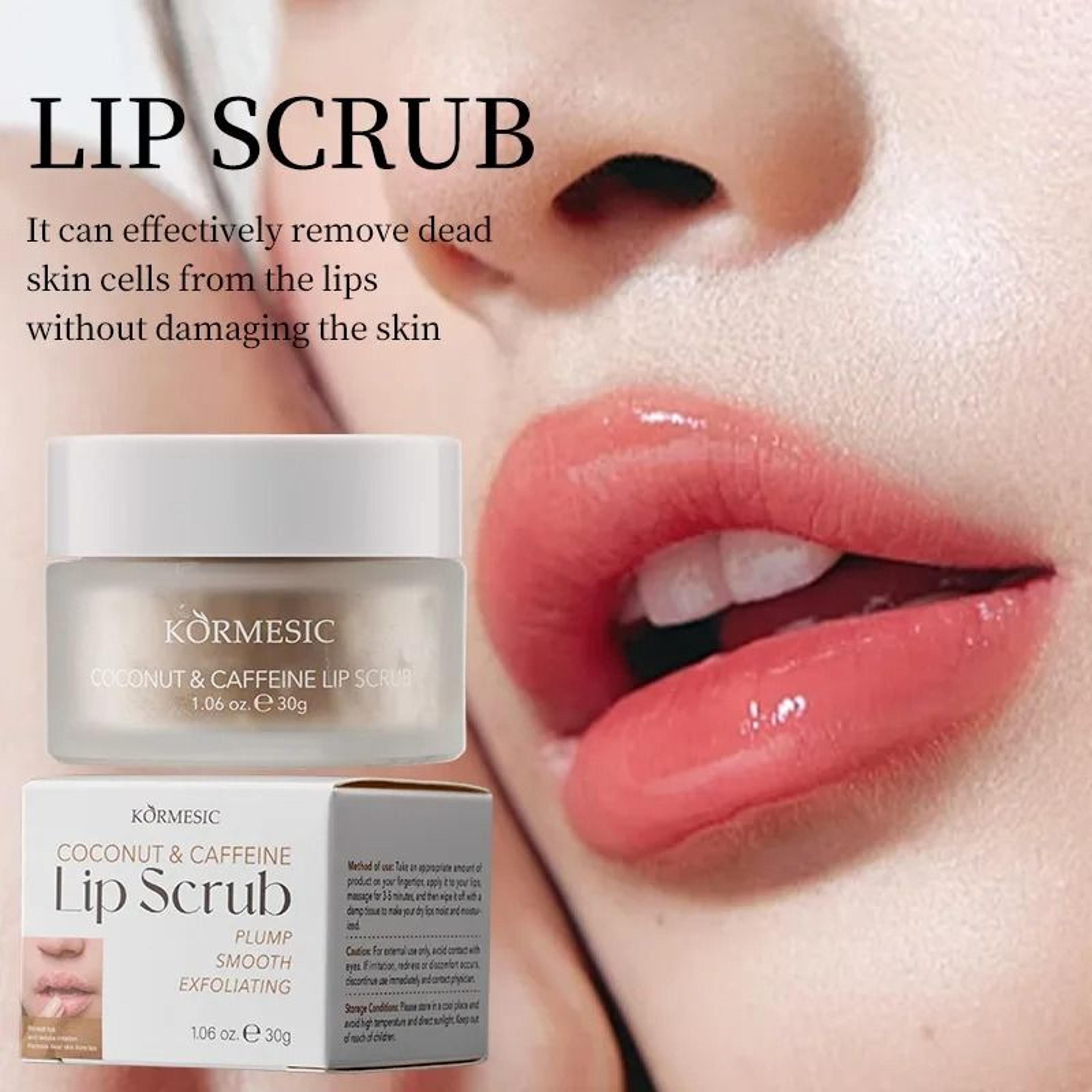 brown sugar lip smoothing scrub – 30g gourmet exfoliating & moisturizing treatment