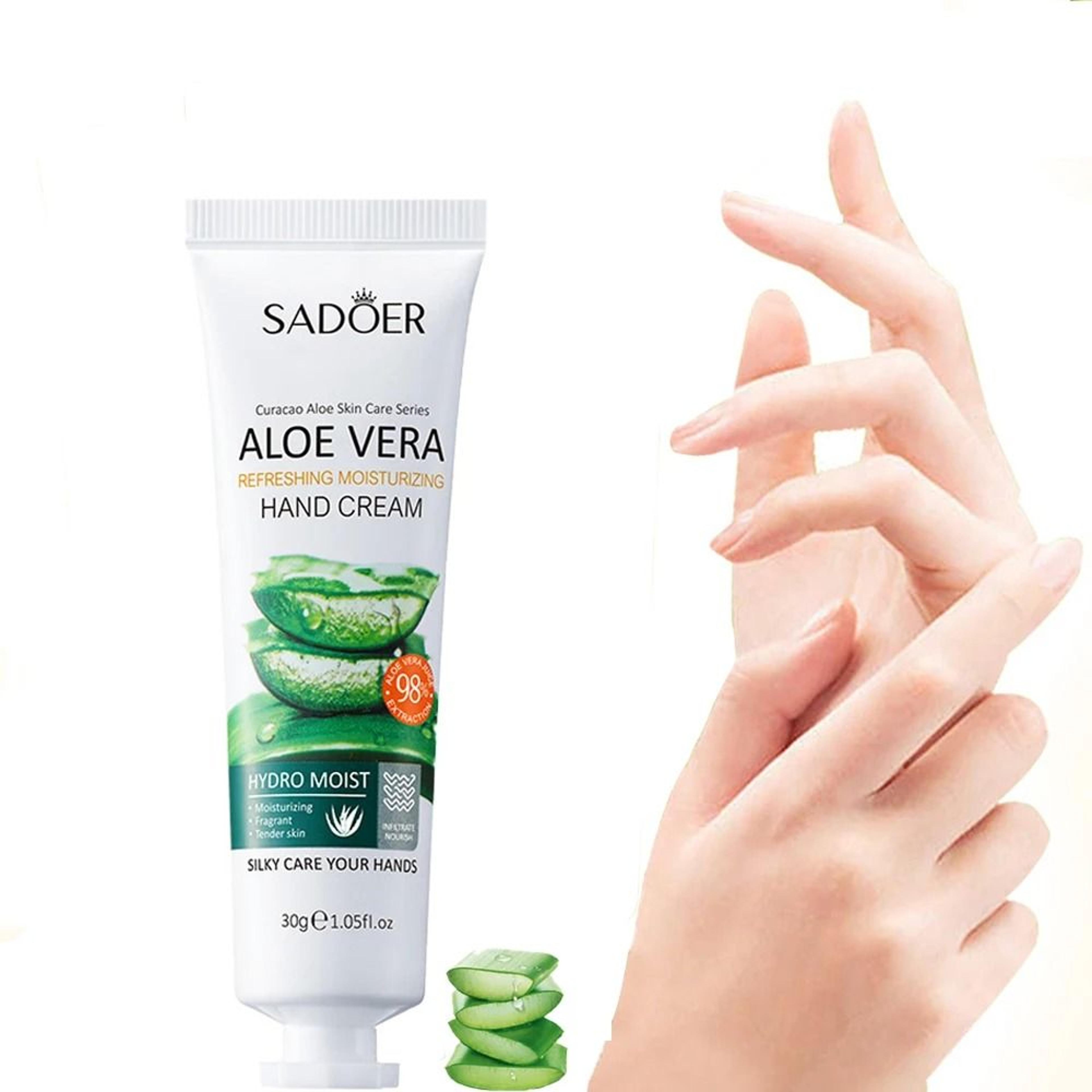 aloe vera intensive repair hand cream – 30g nourishing serum infusion