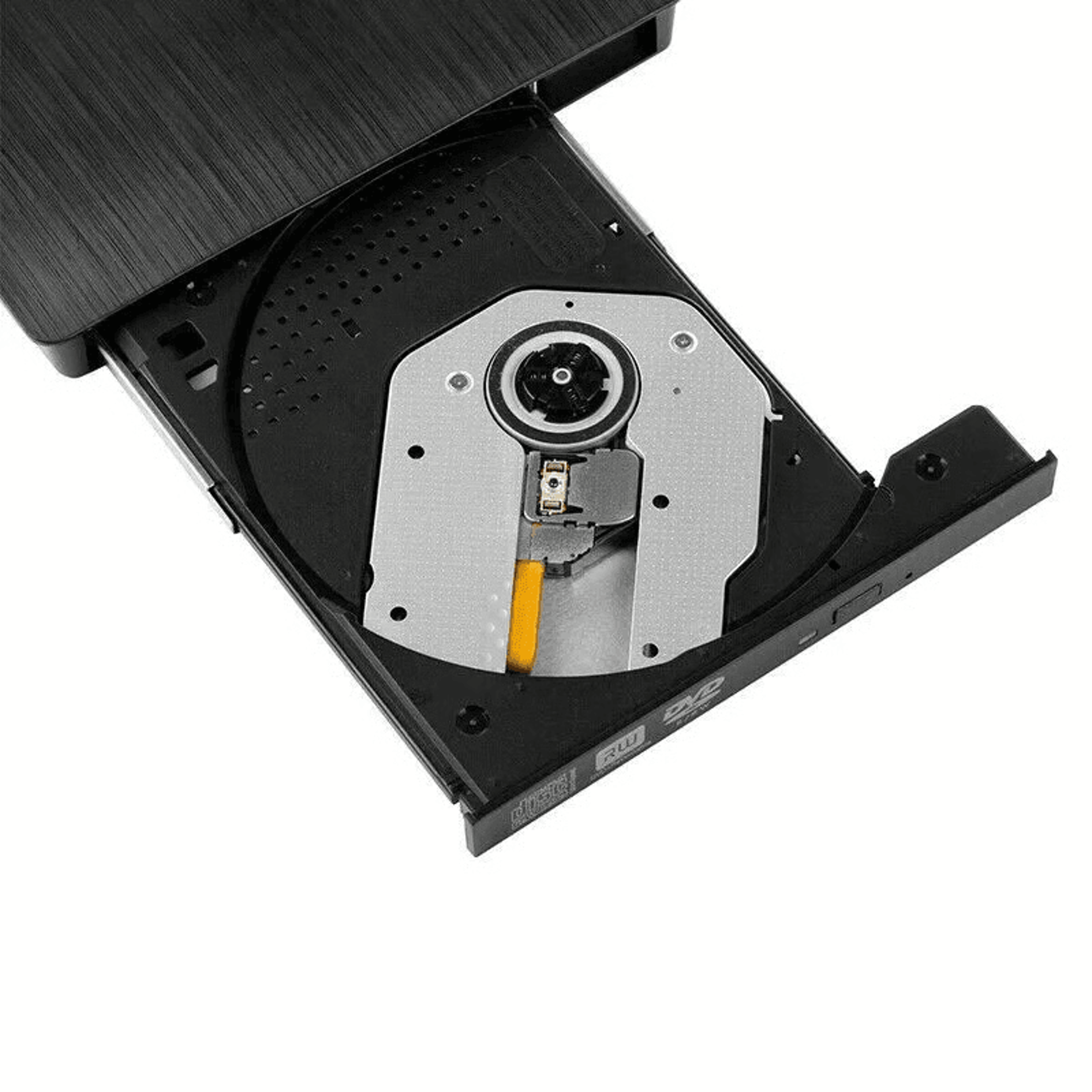 usb 3.0 slim external cd/dvd rw drive for laptops & pcs, high-speed media backup & data transfer