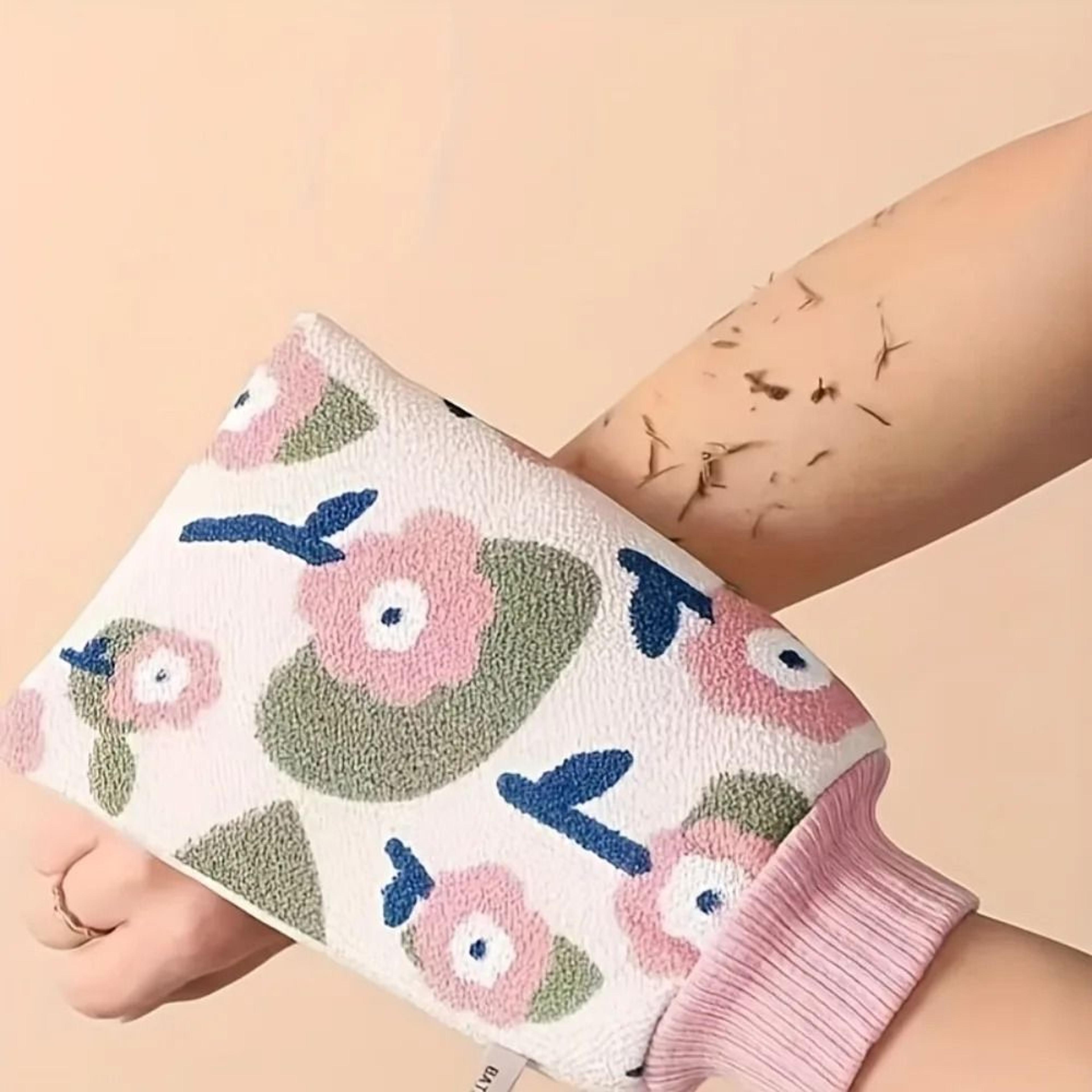 authentic moroccan hammam exfoliating scrub glove
