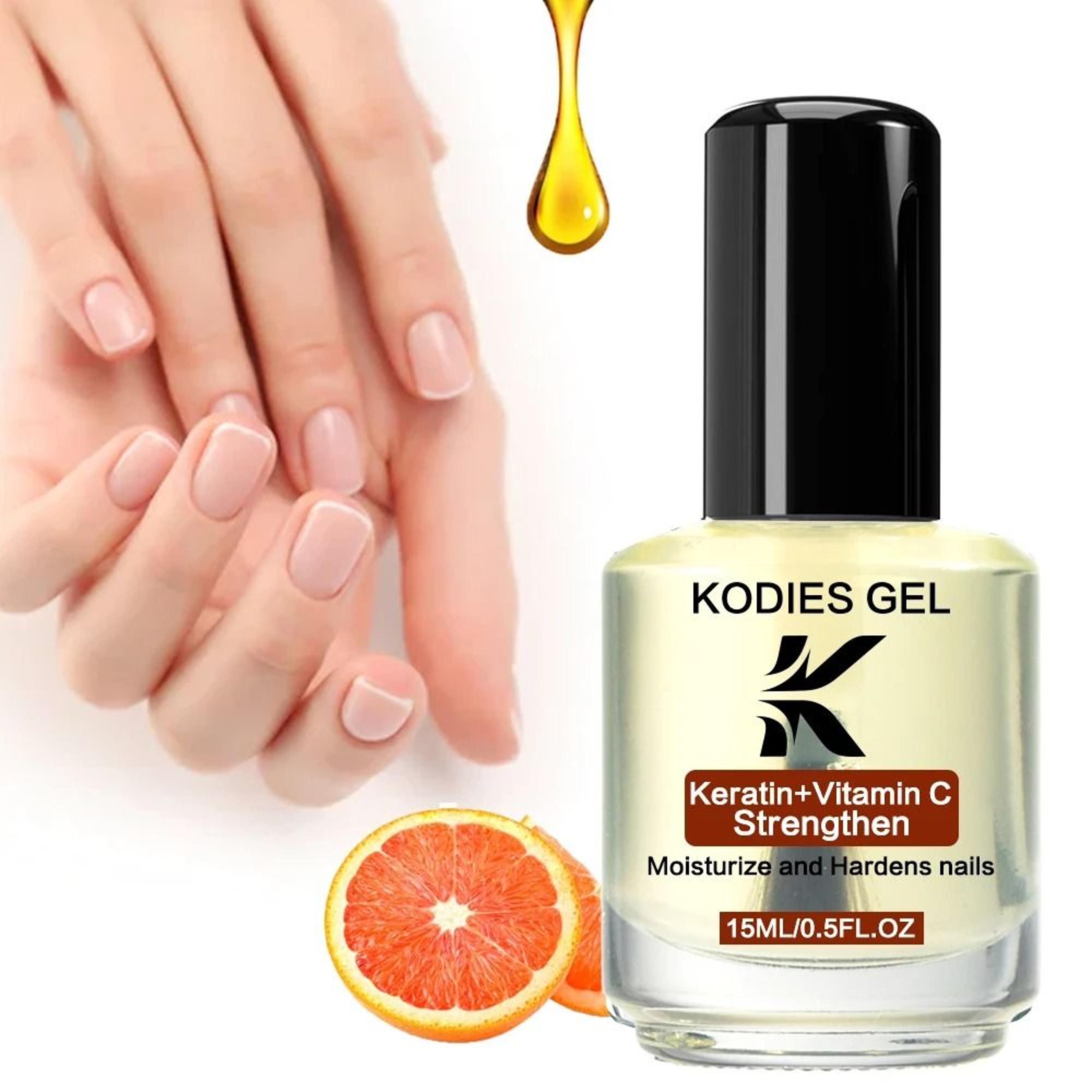 keratin & vitamin c nail strengthener