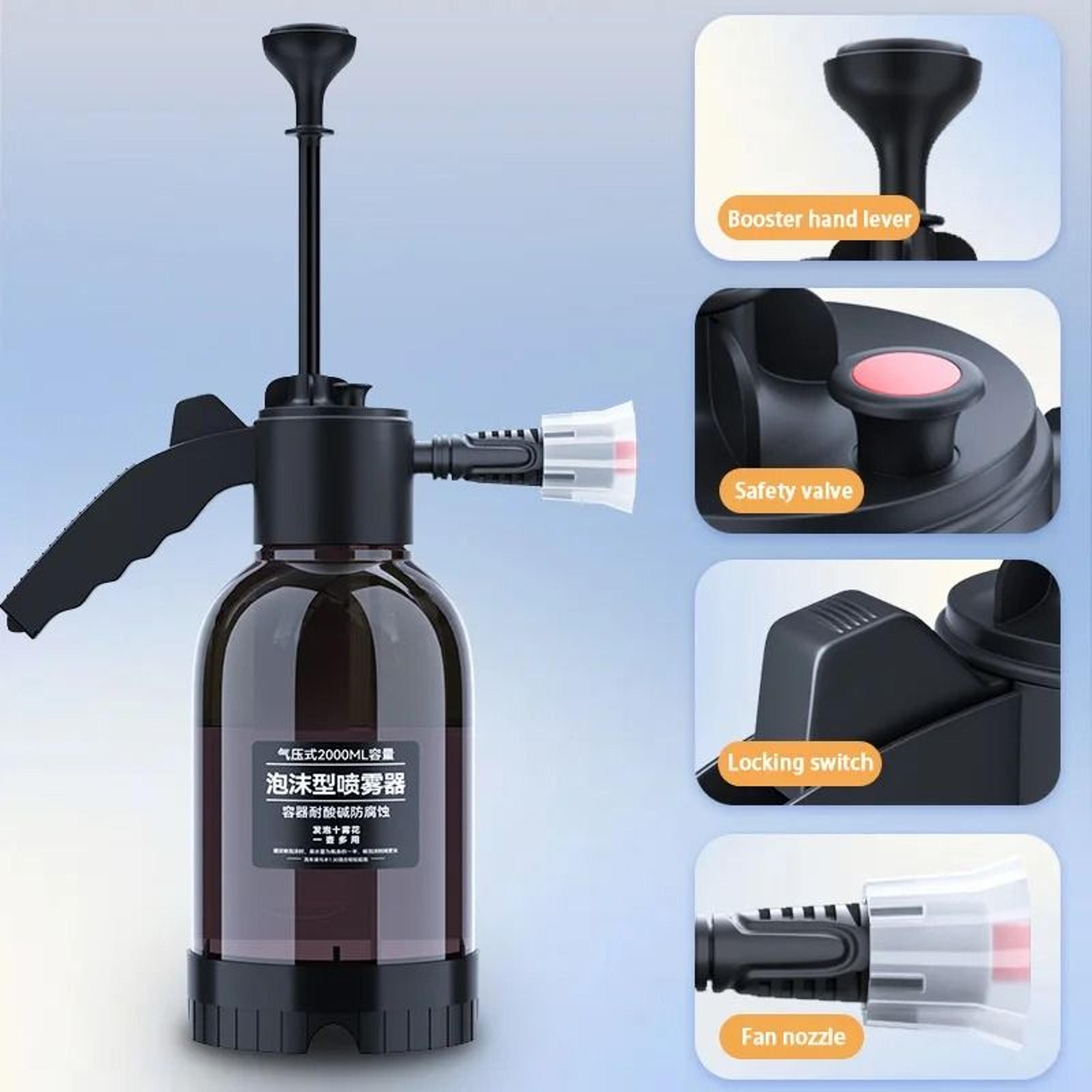 2l high-pressure manual foam sprayer